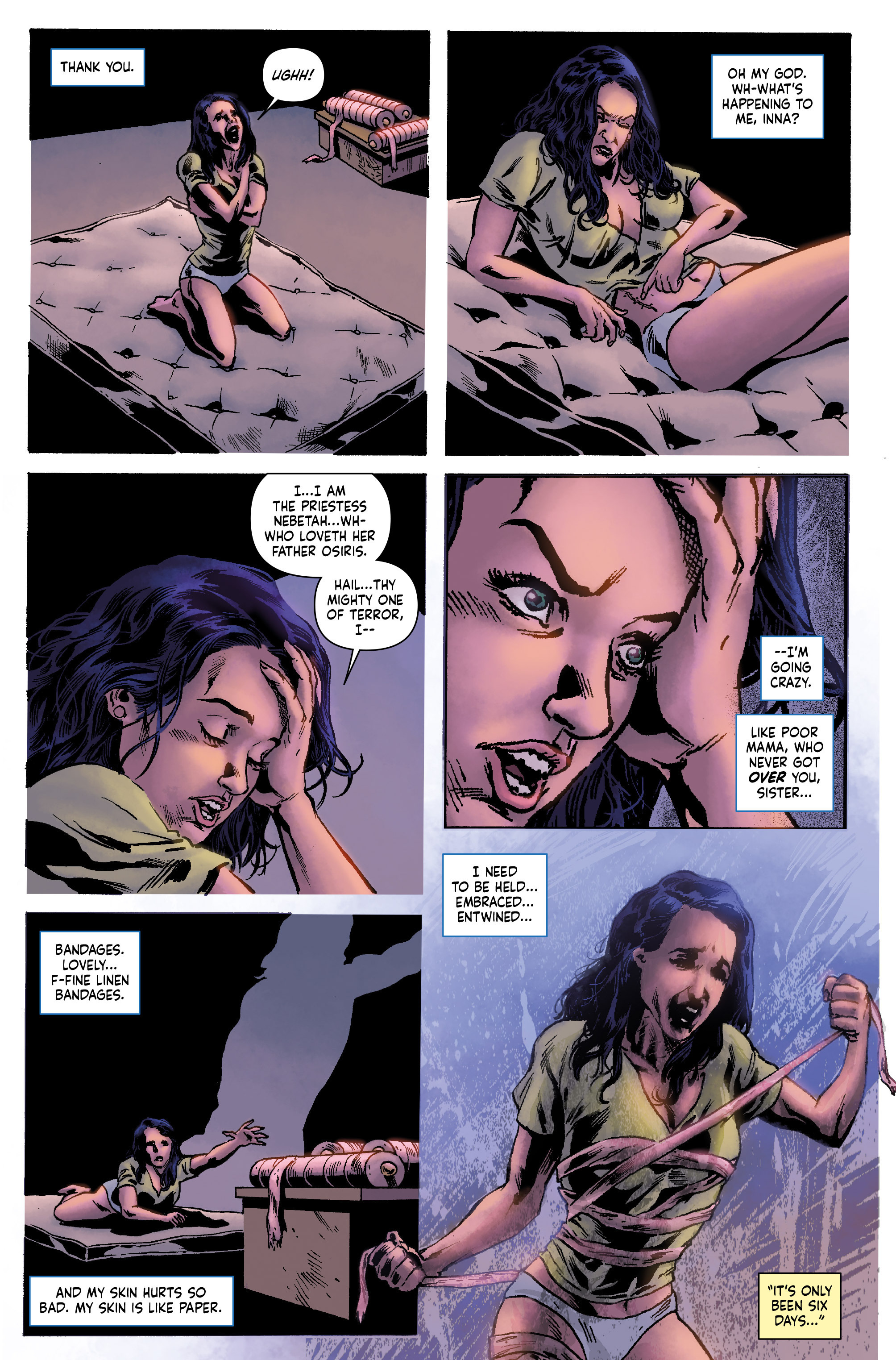 Read online The Mummy comic -  Issue #1 - 21