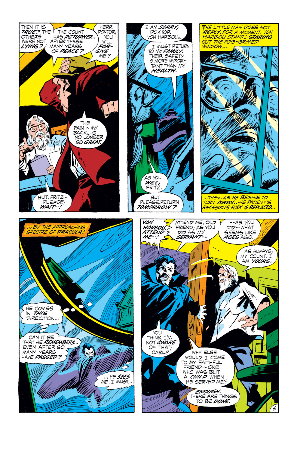 Read online Tomb of Dracula (1972) comic -  Issue #2 - 7