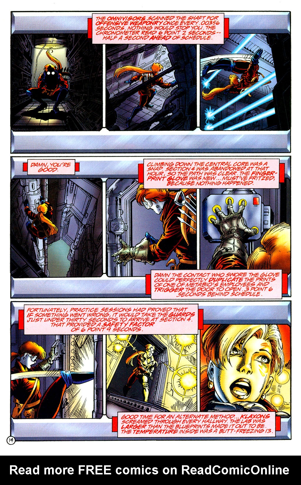 Read online UltraForce (1994) comic -  Issue #8 - 13