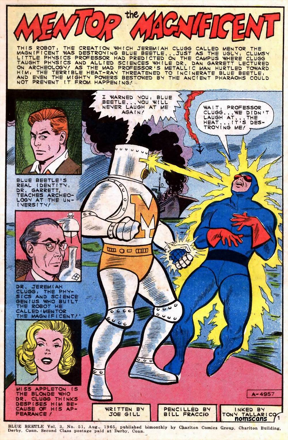 Read online Blue Beetle (1965) comic -  Issue #51 - 3