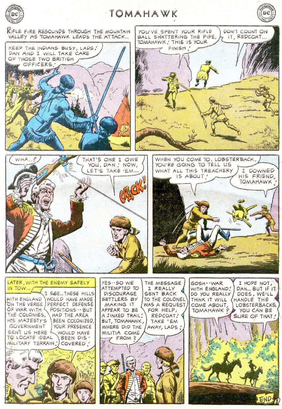 Read online Tomahawk comic -  Issue #39 - 32