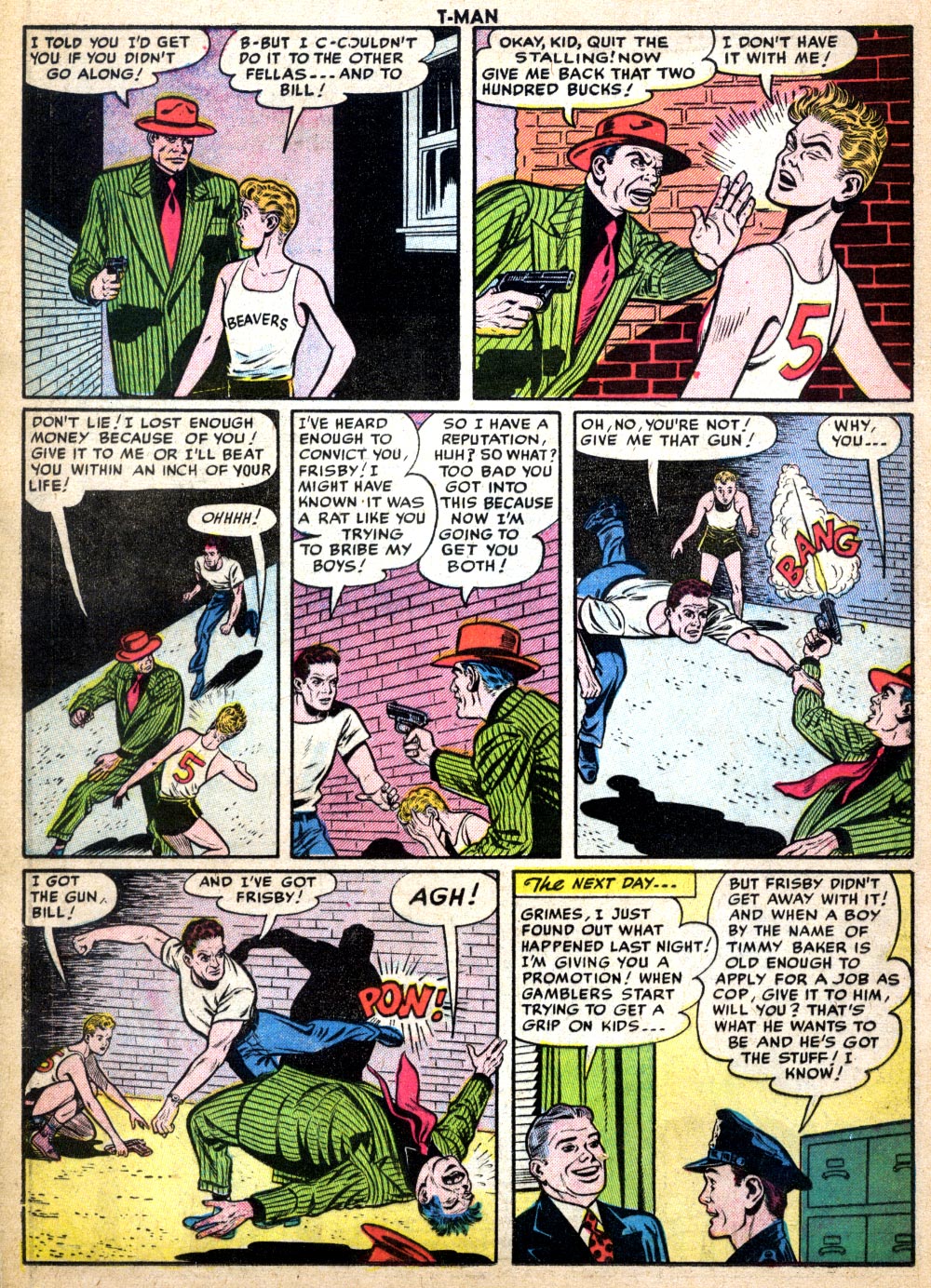 Read online T-Man: World Wide Trouble Shooter comic -  Issue #33 - 16