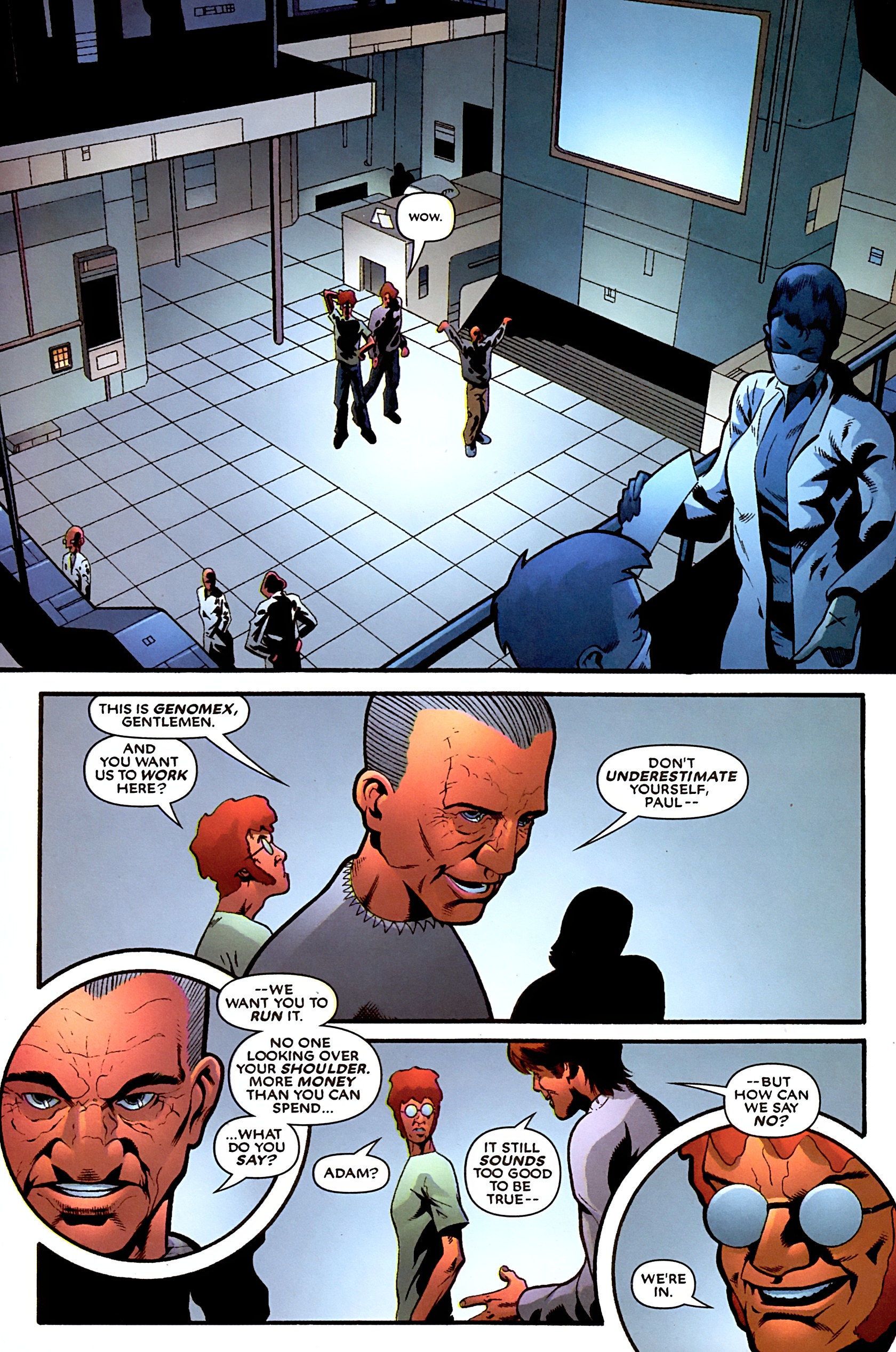 Read online Mutant X: Origin comic -  Issue # Full - 8