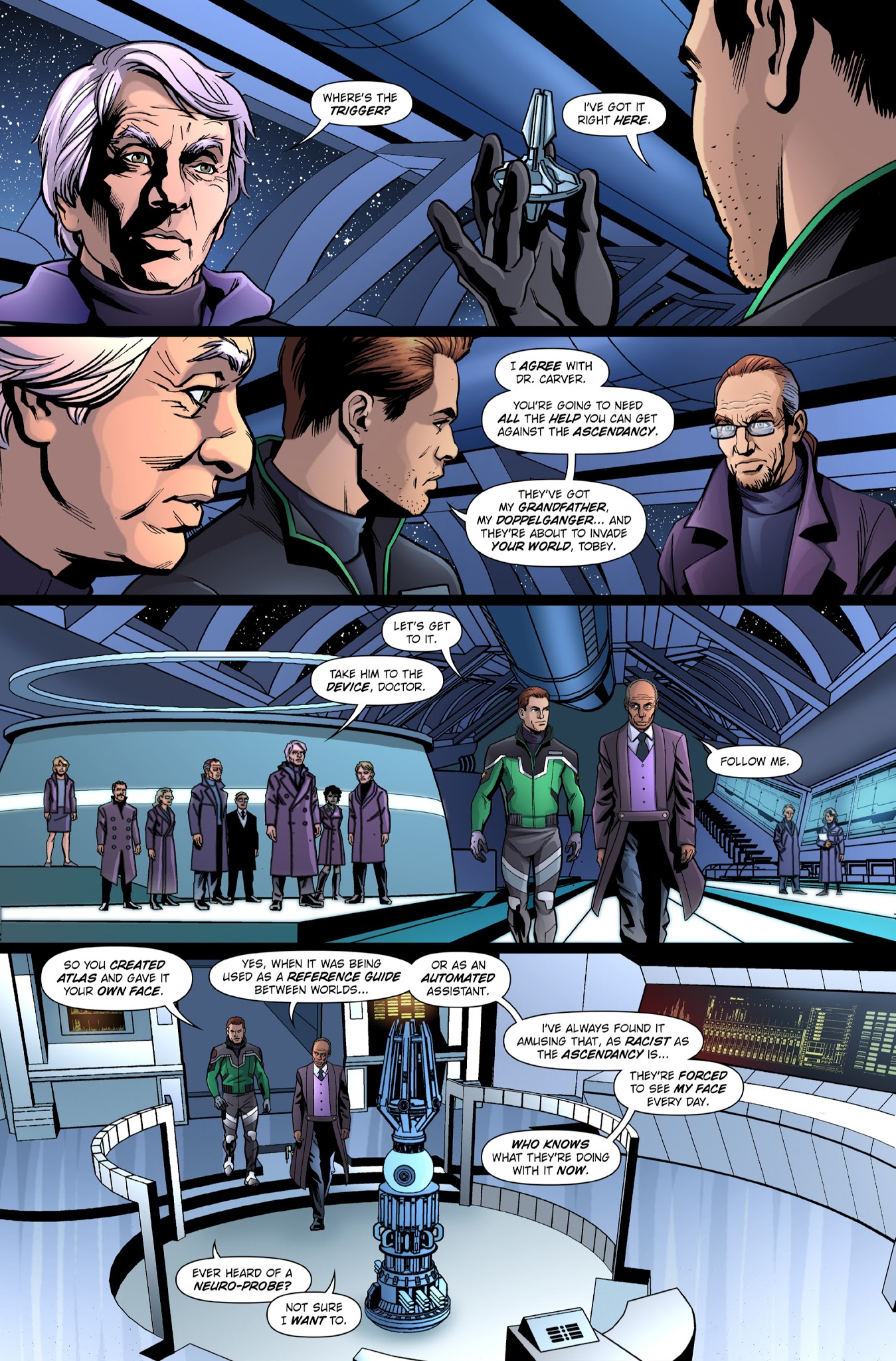 Read online Parallel Man comic -  Issue #4 - 24