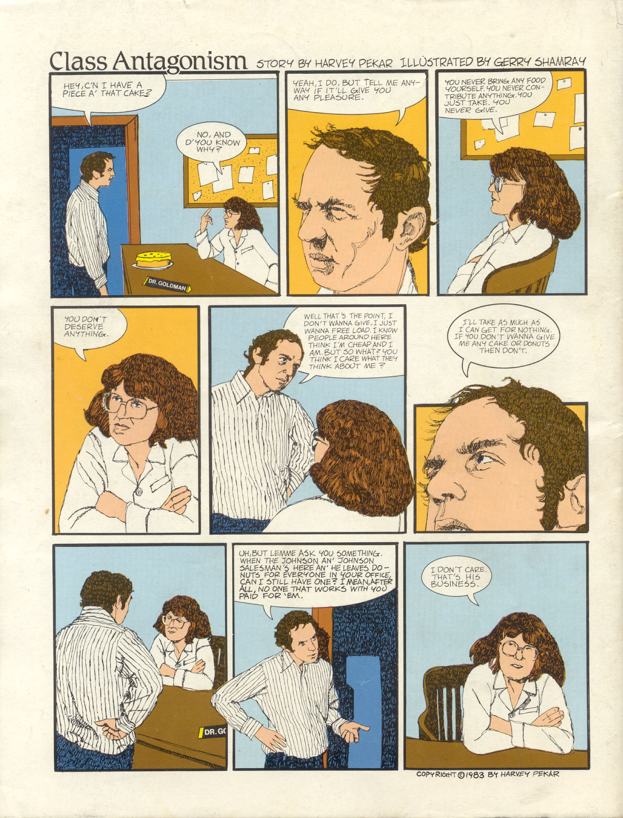 Read online American Splendor (1976) comic -  Issue #8 - 61