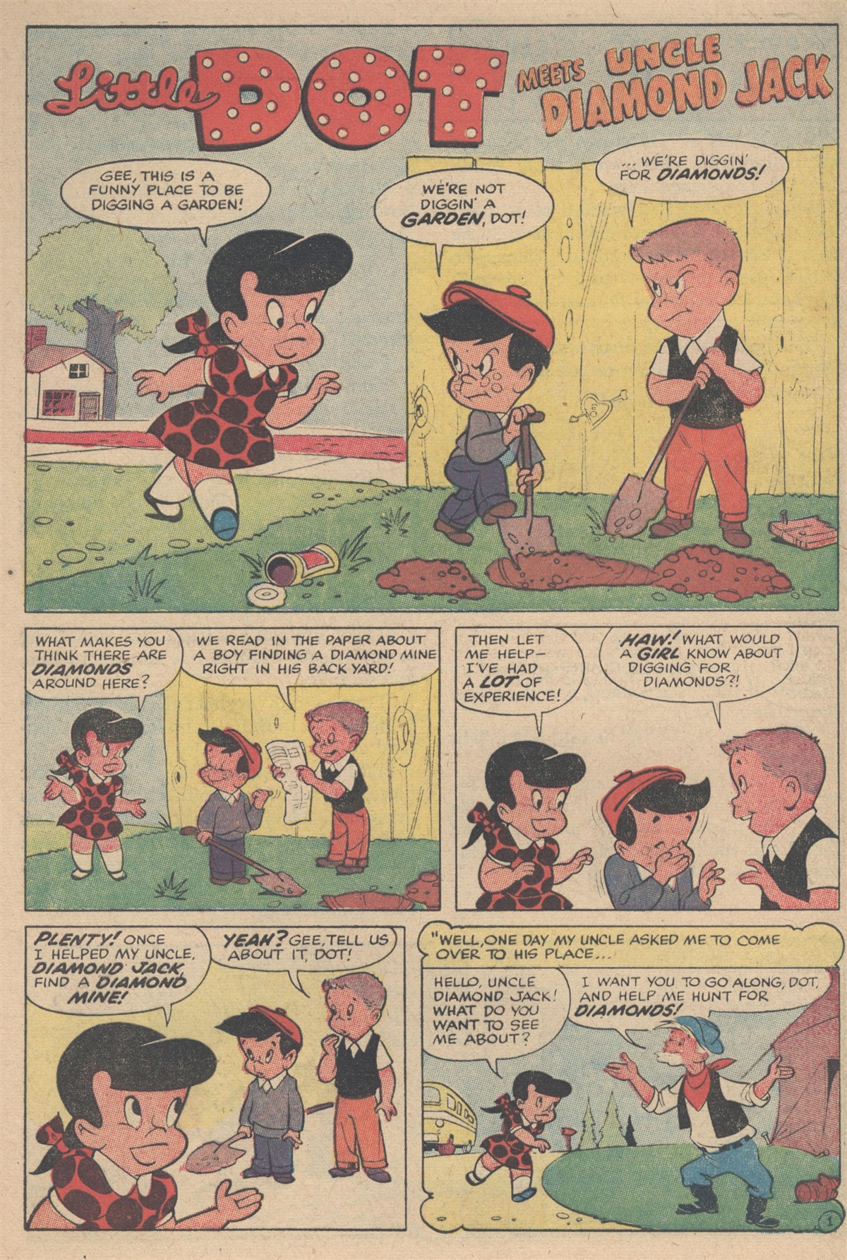 Read online Little Dot (1953) comic -  Issue #53 - 12
