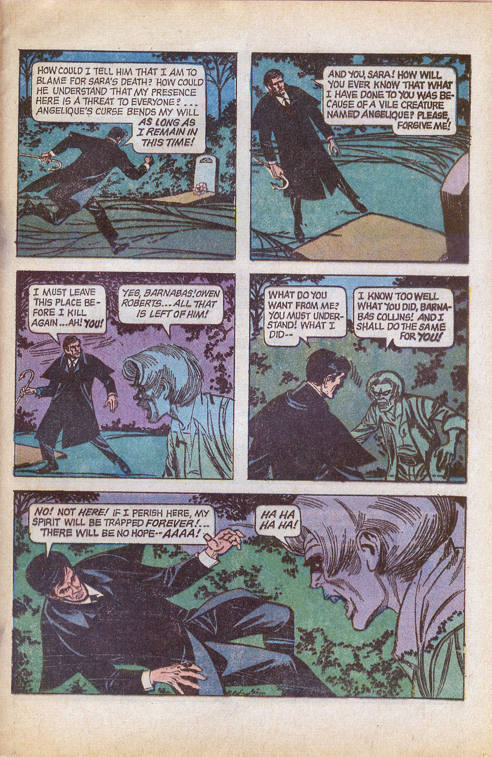 Read online Dark Shadows (1969) comic -  Issue #14 - 25