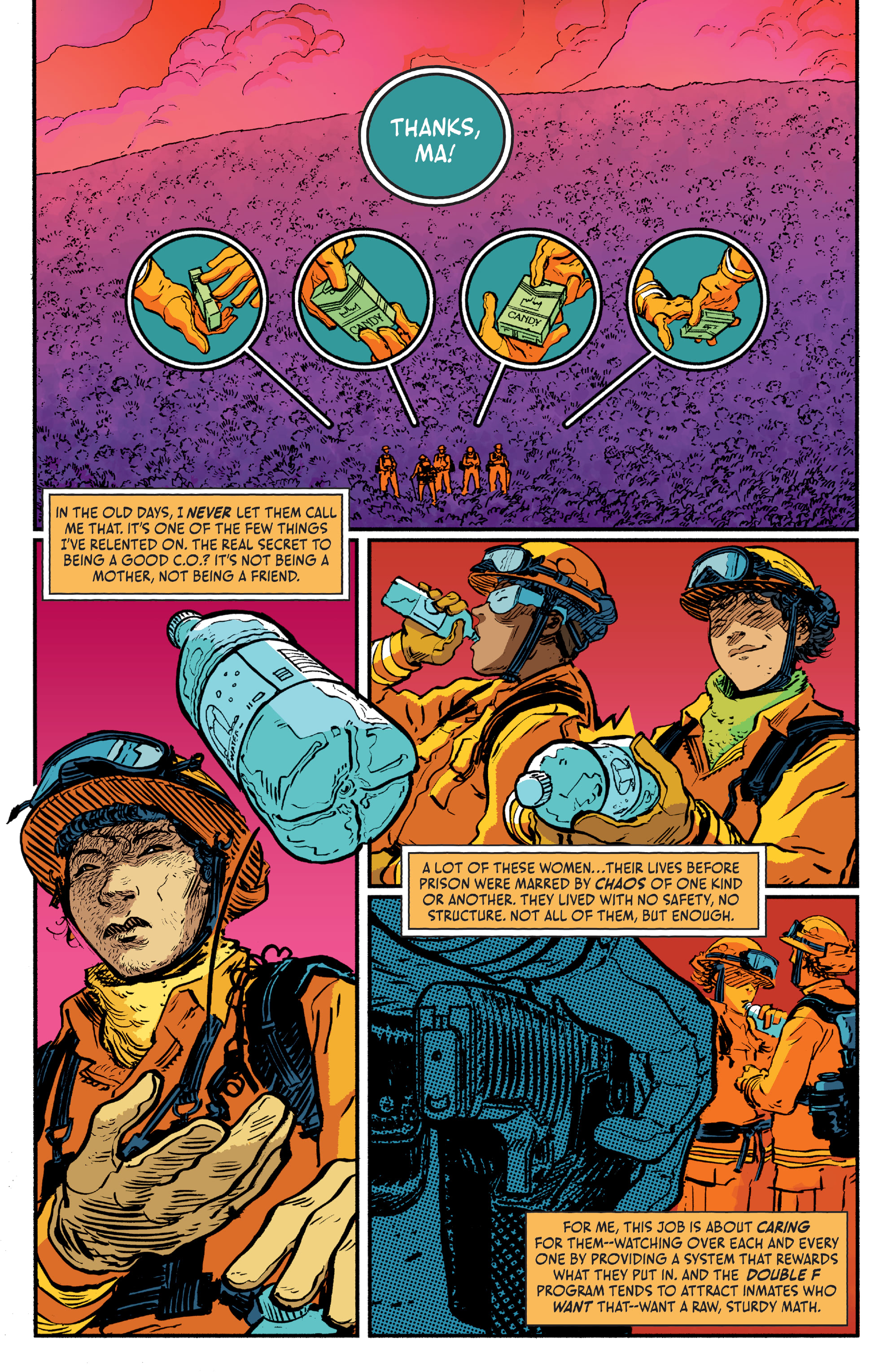 Read online Dark Spaces: Wildfire comic -  Issue #1 - 7
