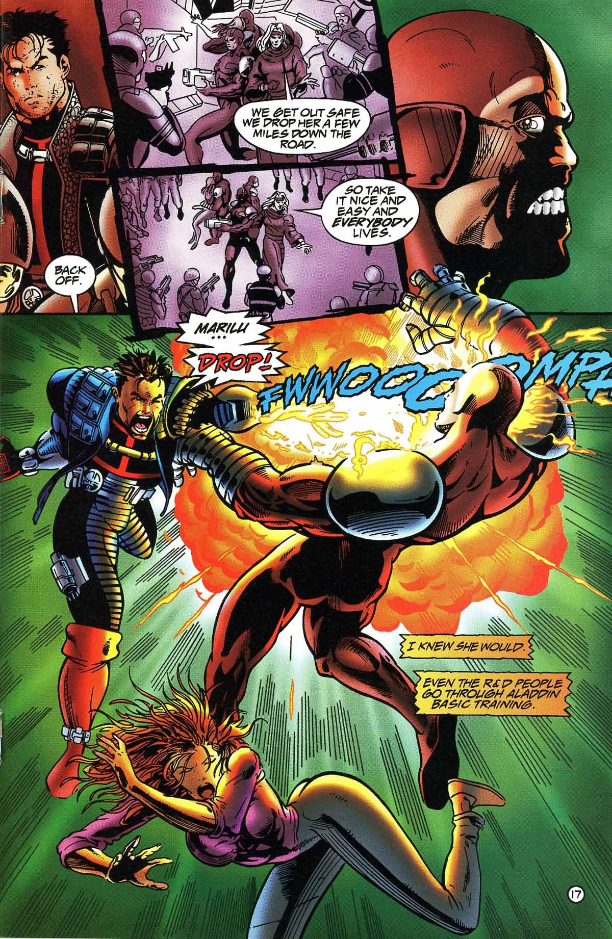 Read online Codename: Firearm comic -  Issue #2 - 23