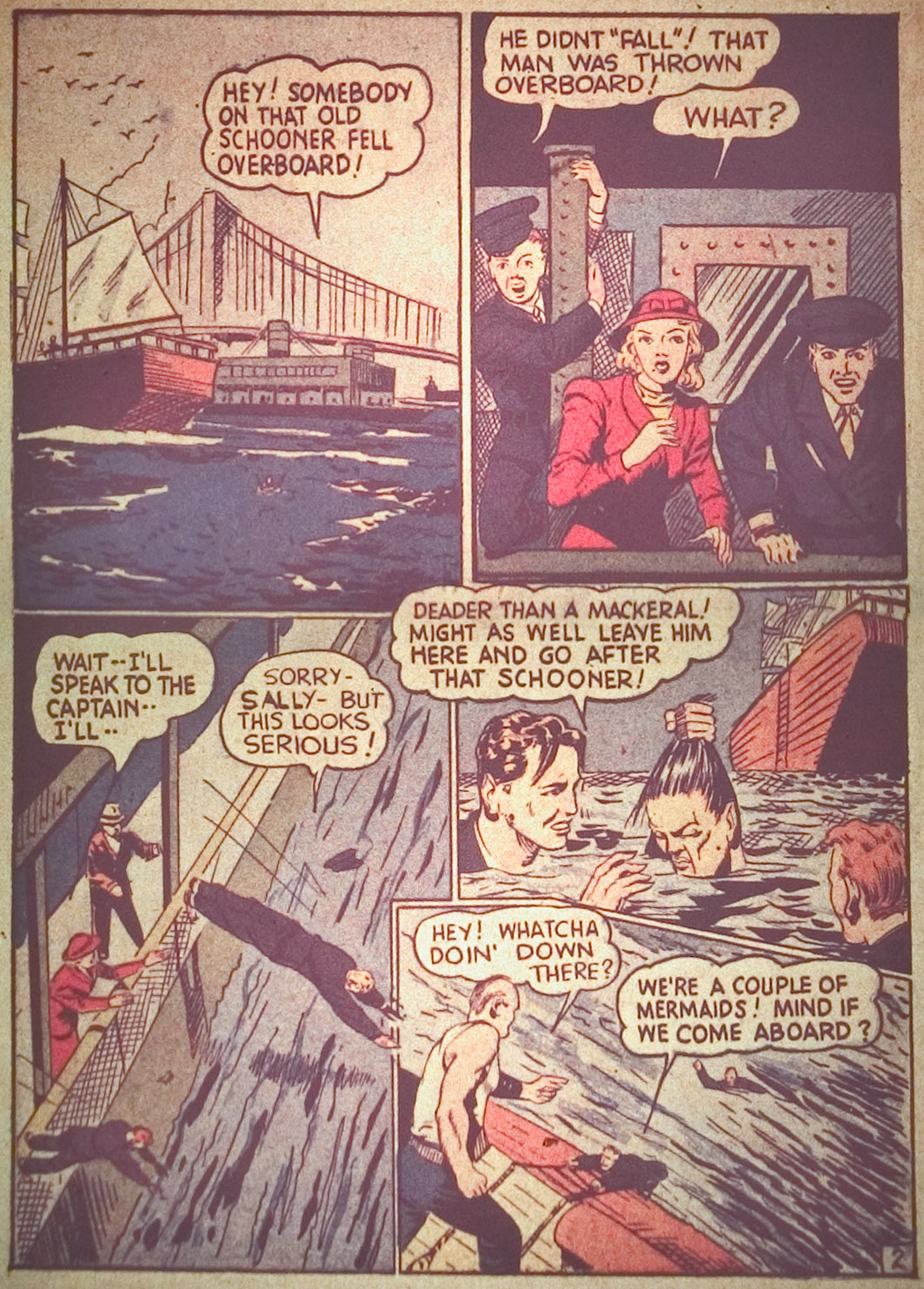 Read online USA Comics comic -  Issue #1 - 6