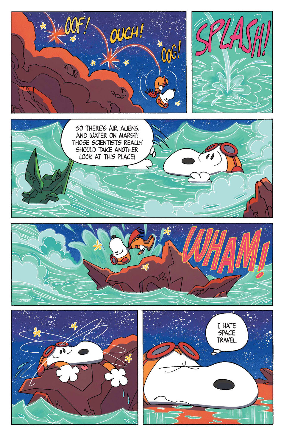 Read online Snoopy: A Beagle of Mars comic -  Issue # TPB - 35