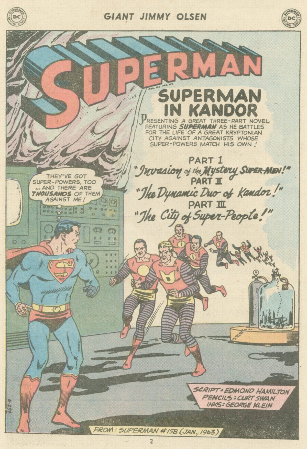 Read online Superman's Pal Jimmy Olsen comic -  Issue #140 - 4