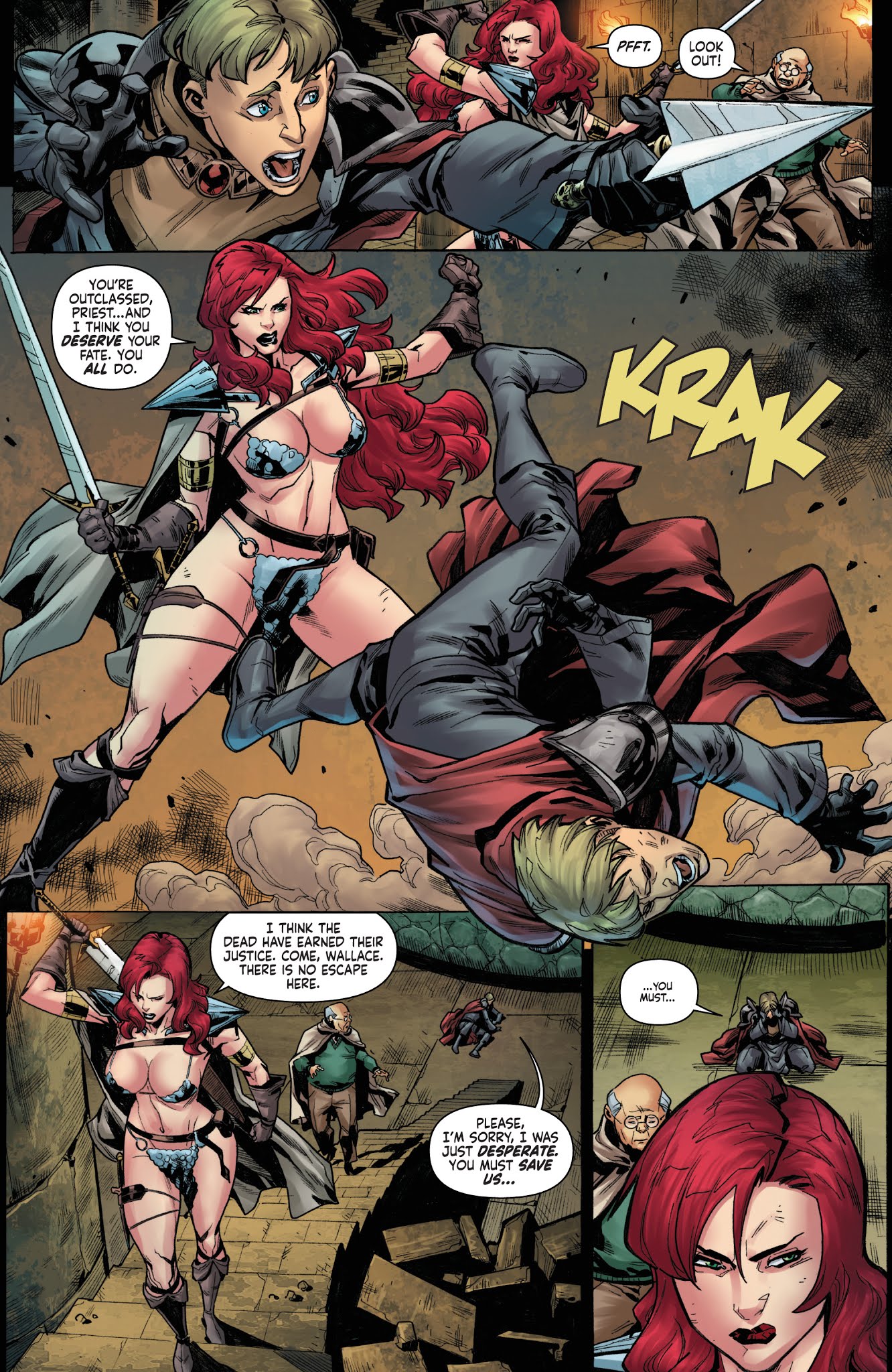 Read online Red Sonja Vol. 4 comic -  Issue # _TPB 3 (Part 1) - 39