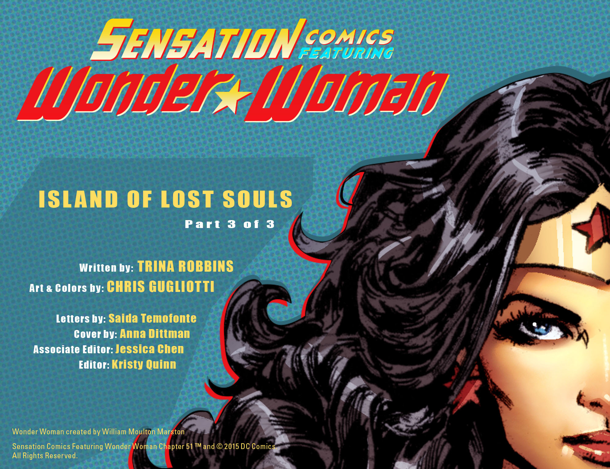 Read online Sensation Comics Featuring Wonder Woman comic -  Issue #51 - 3
