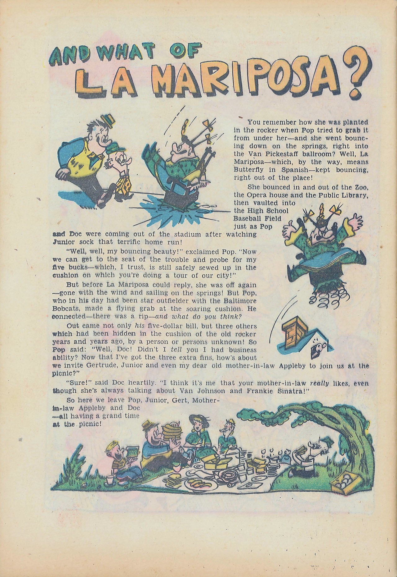 Read online Milt Gross Funnies comic -  Issue #1 - 50