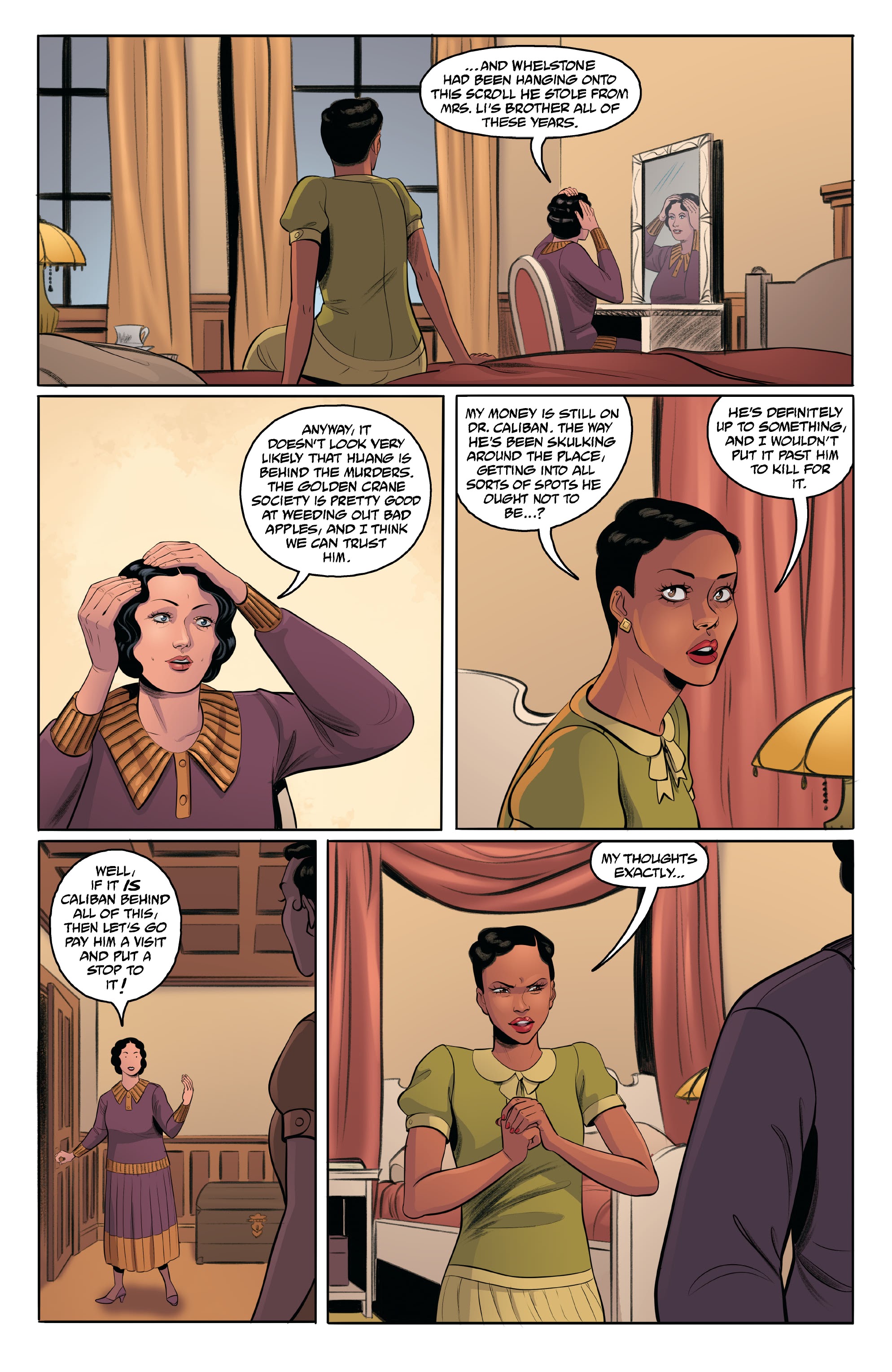Read online The House of Lost Horizons: A Sarah Jewell Mystery comic -  Issue #4 - 10