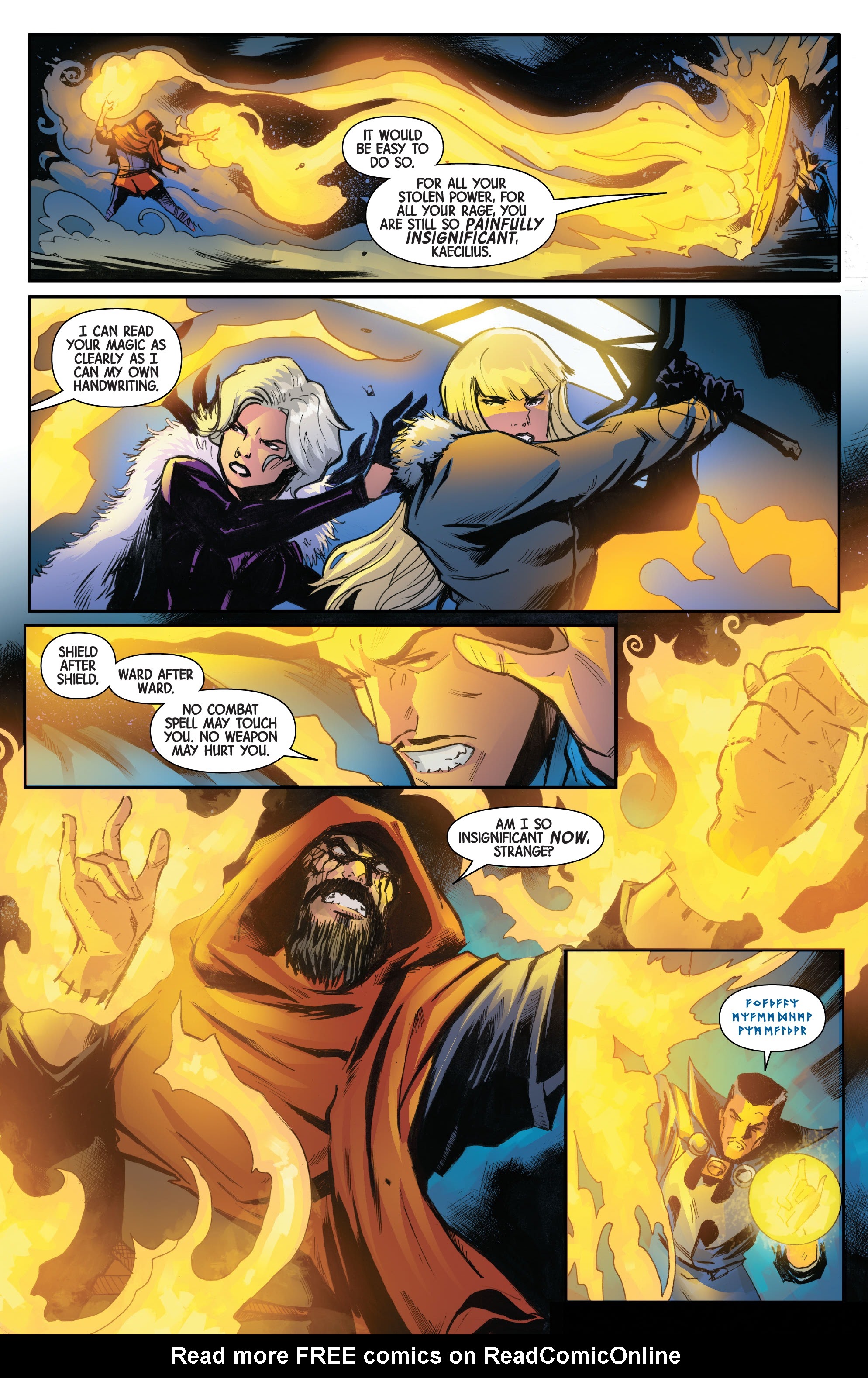 Read online Death of Doctor Strange comic -  Issue #5 - 7