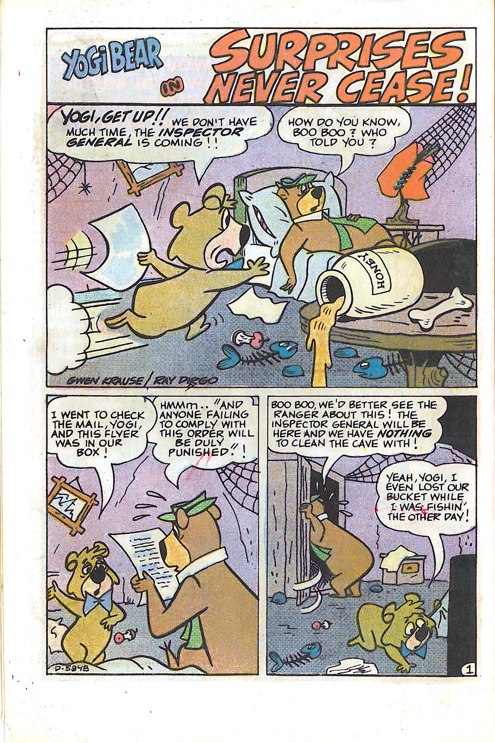 Read online Yogi Bear (1970) comic -  Issue #22 - 8
