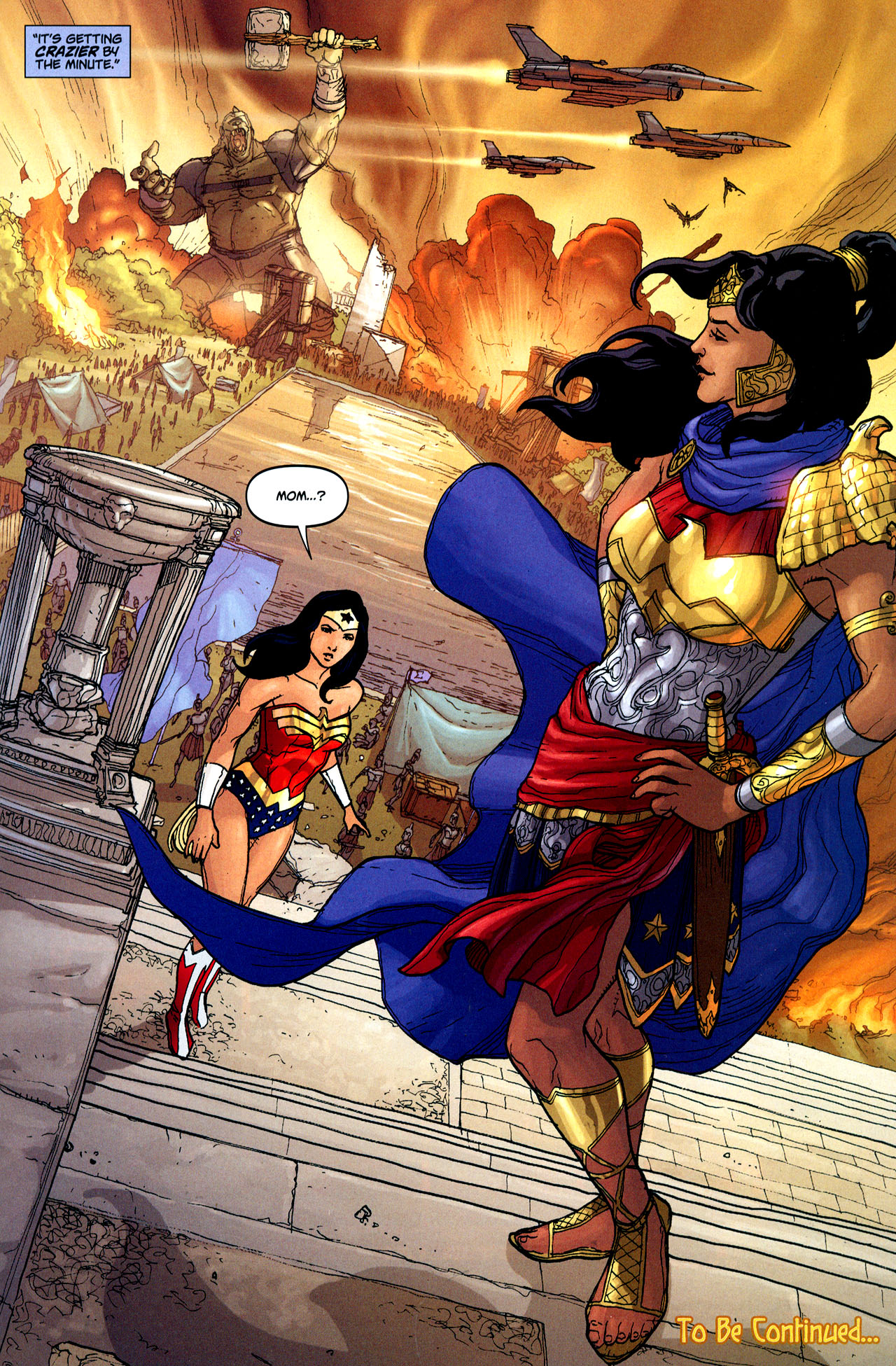 Read online Amazons Attack comic -  Issue #1 - 22