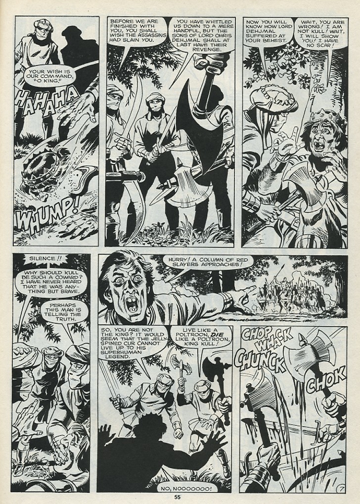 Read online The Savage Sword Of Conan comic -  Issue #182 - 57