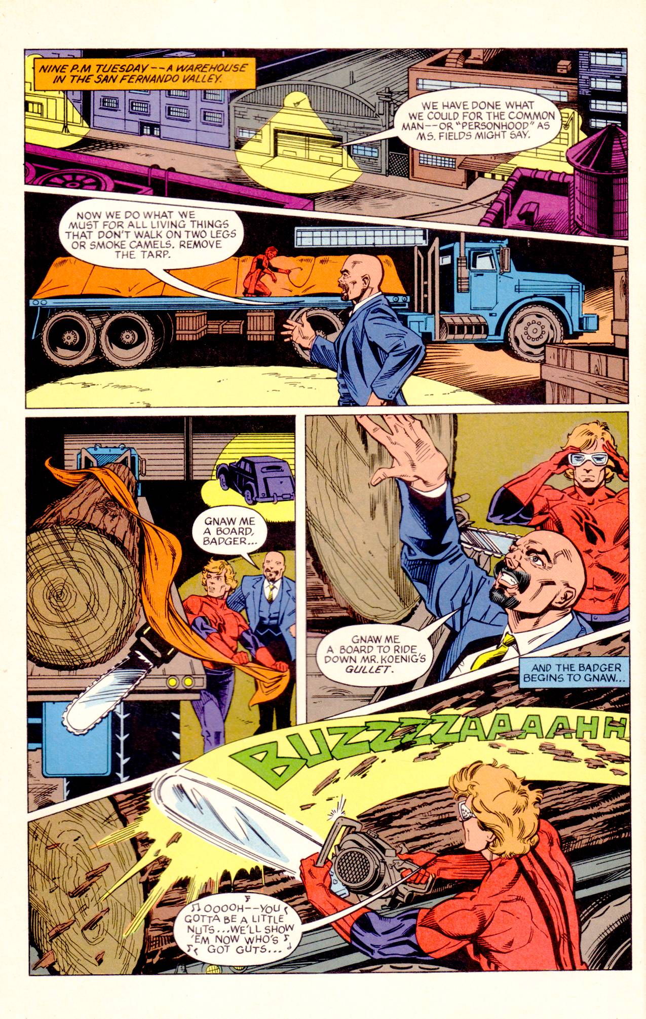 Read online The Badger comic -  Issue #6 - 12