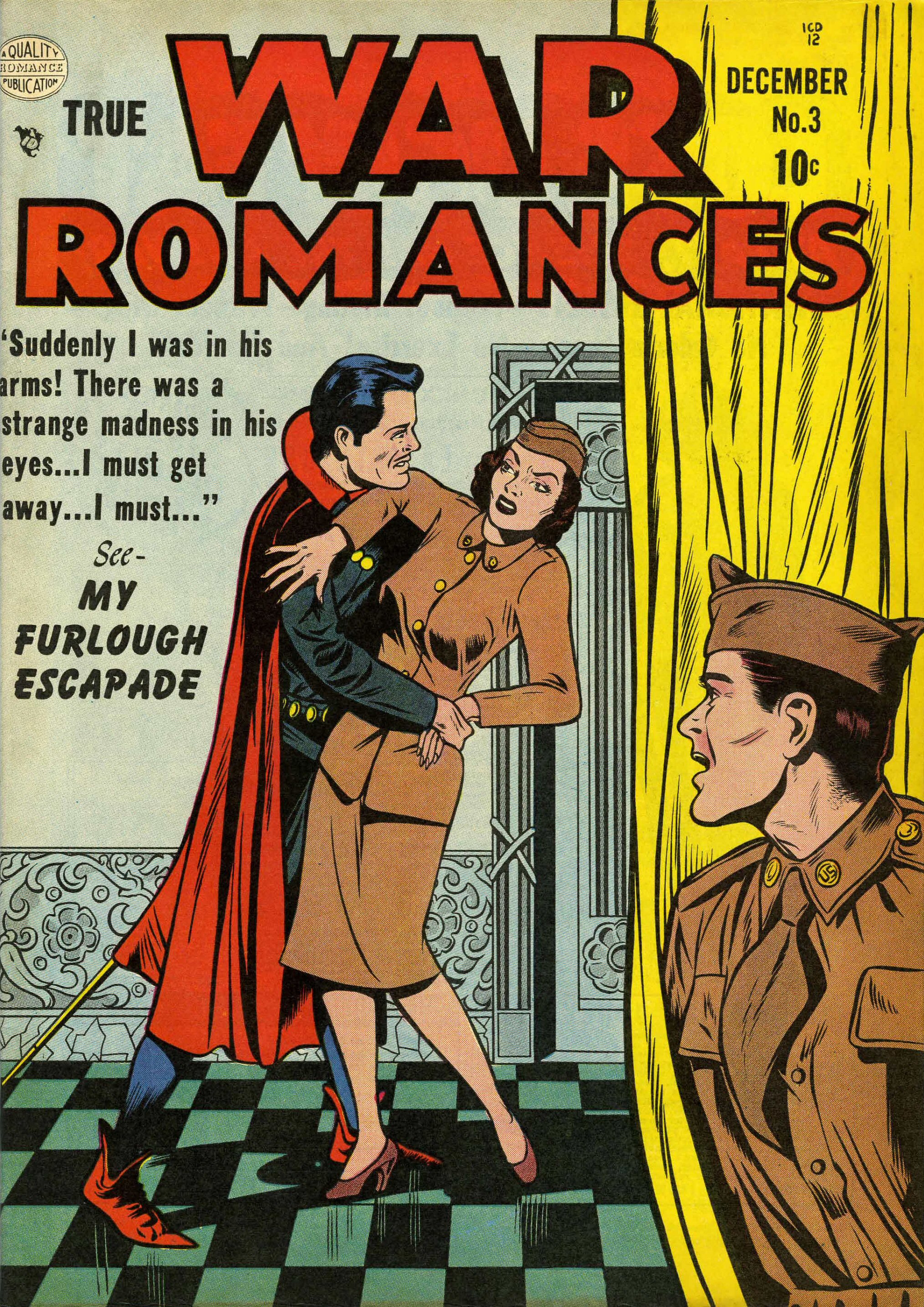 Read online True War Romances comic -  Issue #3 - 1
