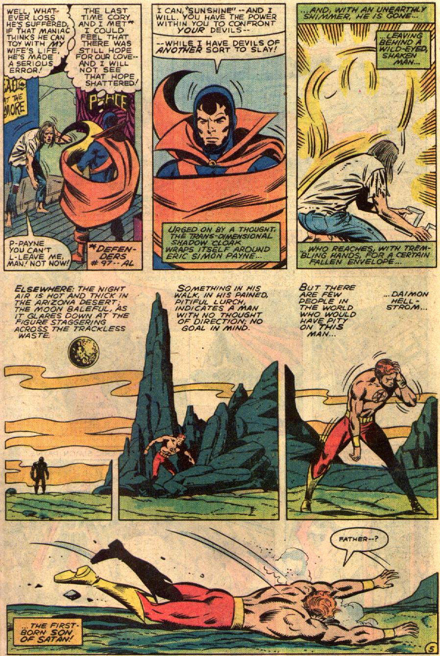 Read online The Defenders (1972) comic -  Issue #104 - 6