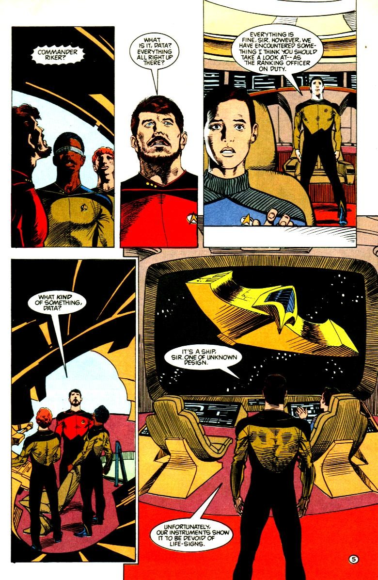 Read online Star Trek: The Next Generation (1989) comic -  Issue #3 - 6