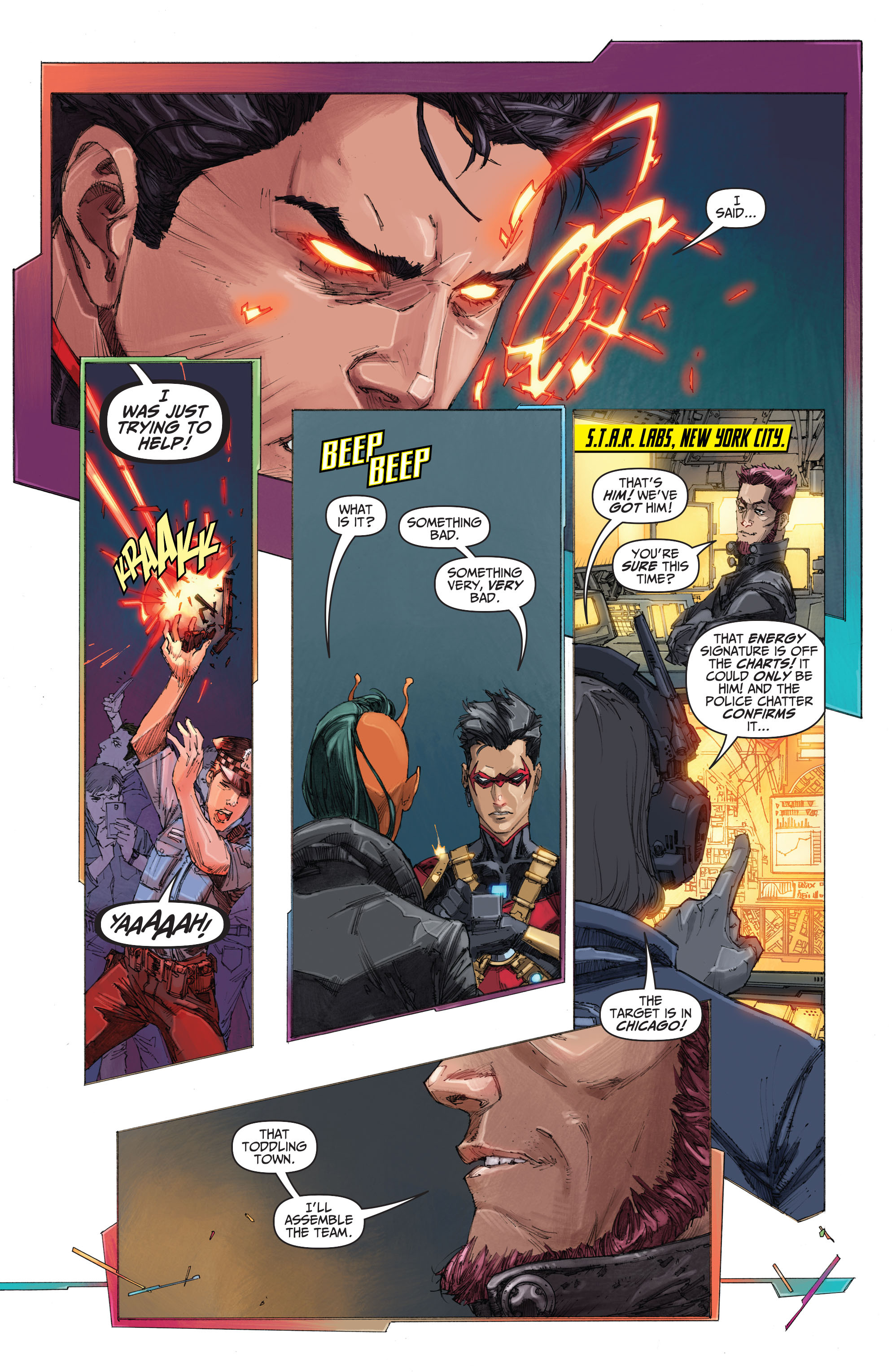 Read online Teen Titans (2014) comic -  Issue #9 - 15