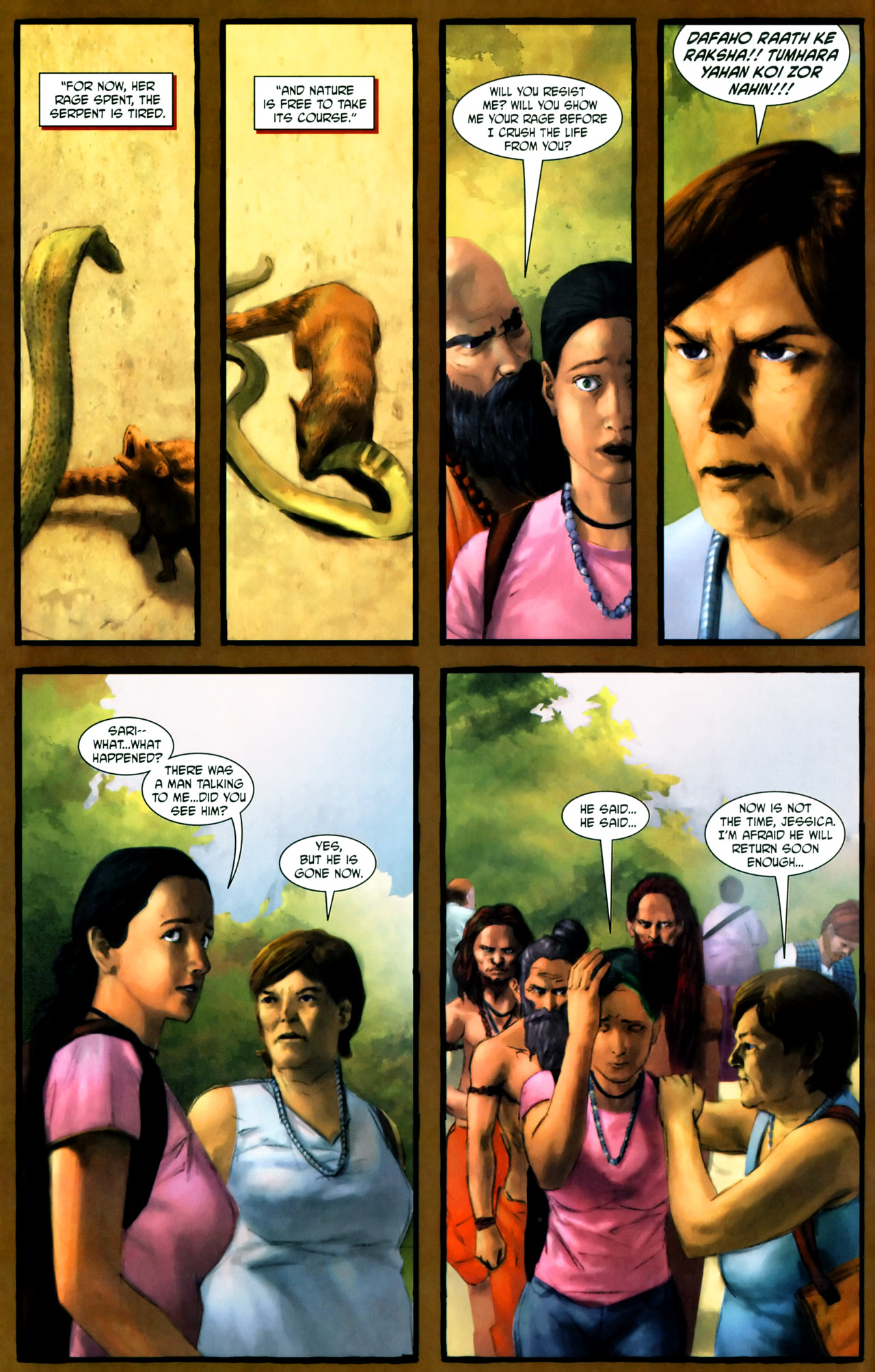 Read online Snake Woman Tale of the Snake Charmer comic -  Issue #3 - 8