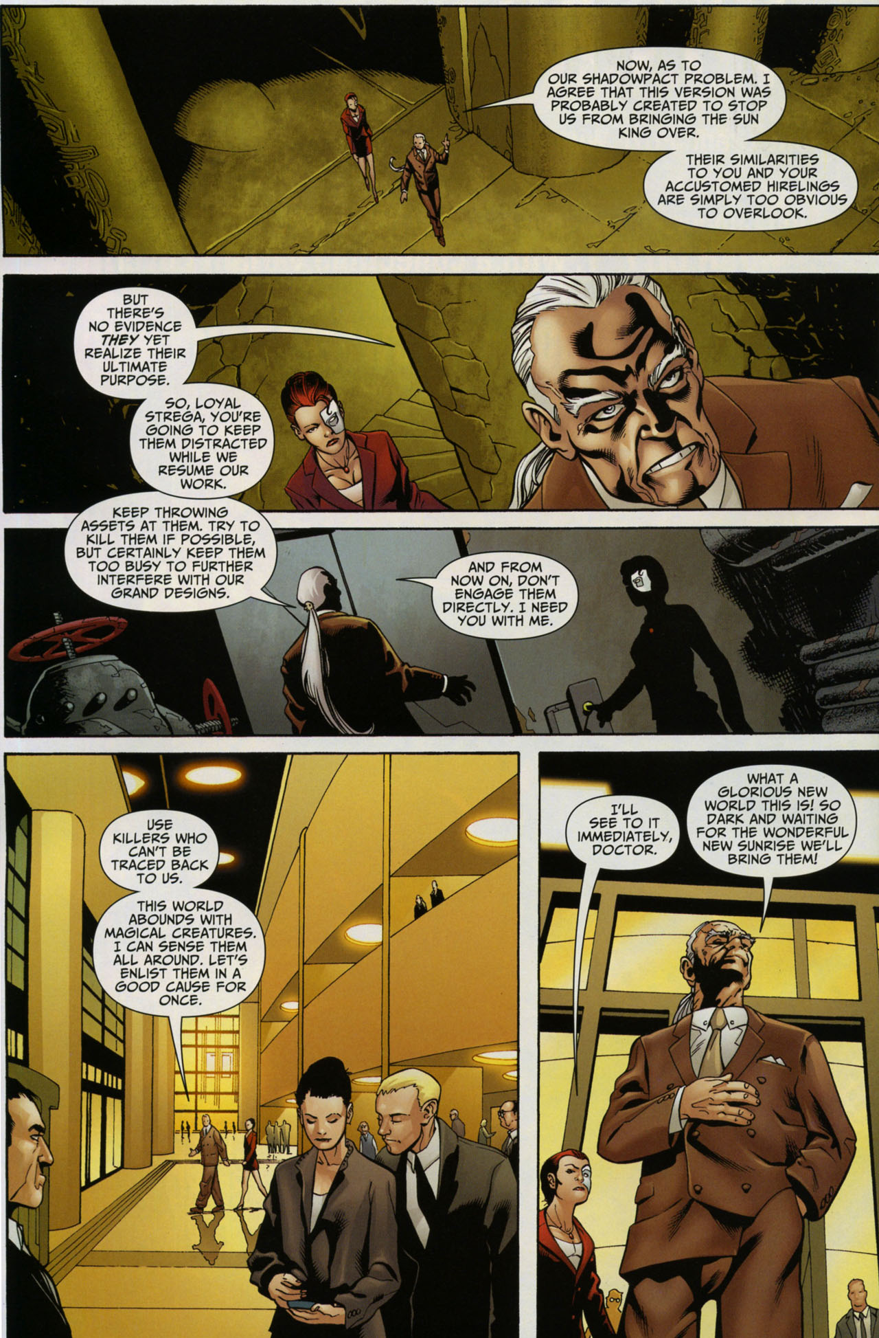 Read online Shadowpact comic -  Issue #5 - 14