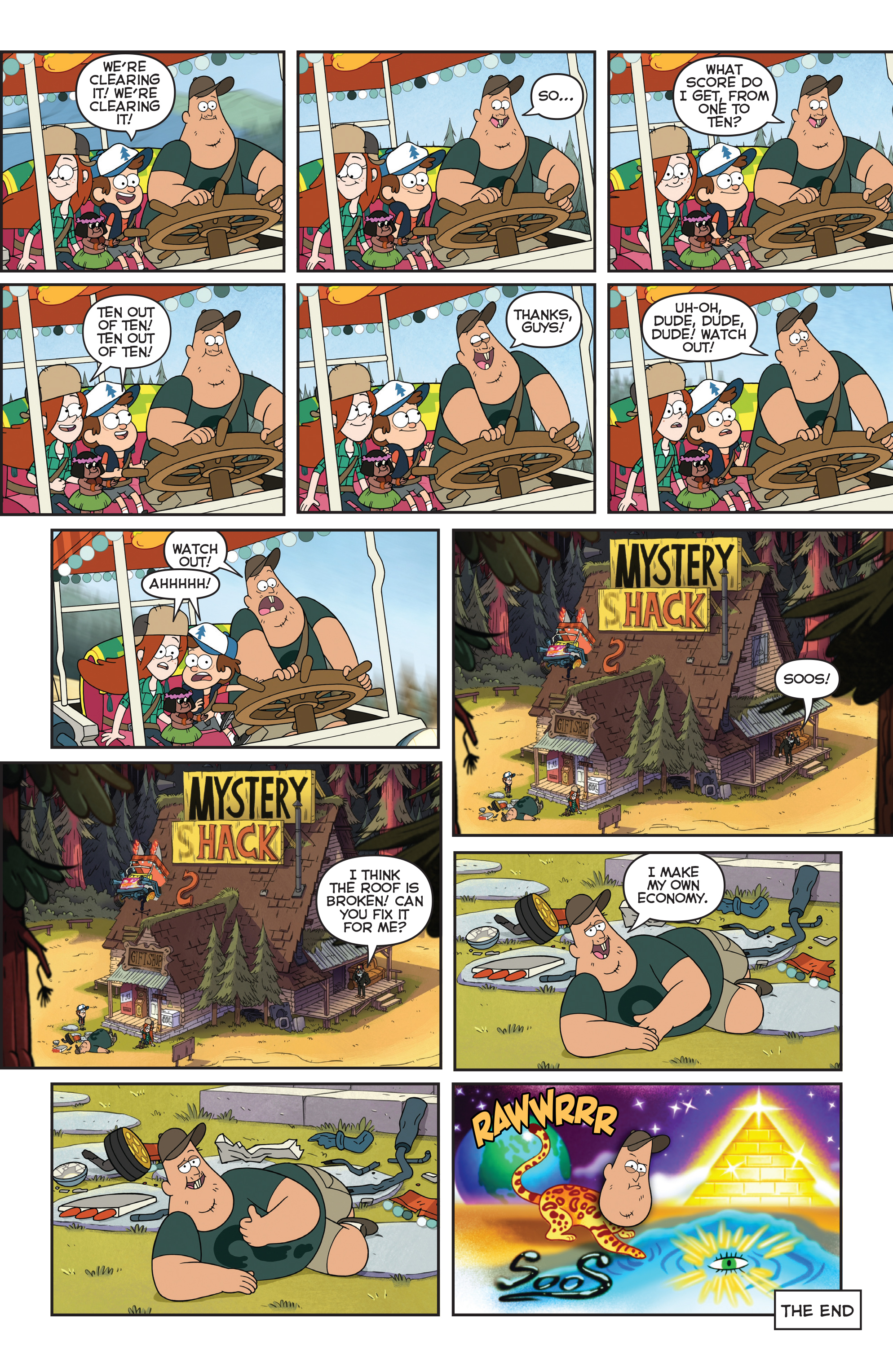 Read online Disney Gravity Falls Shorts Cinestory Comic comic -  Issue #2 - 29