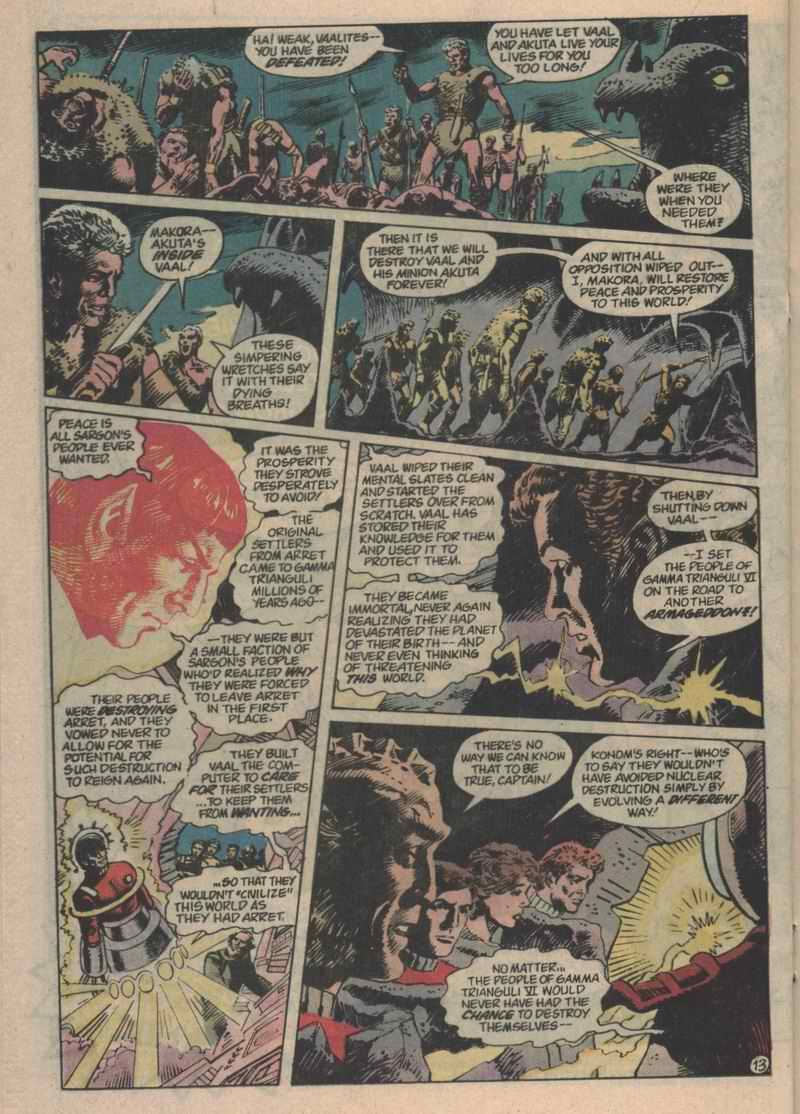 Read online Star Trek (1984) comic -  Issue #45 - 14