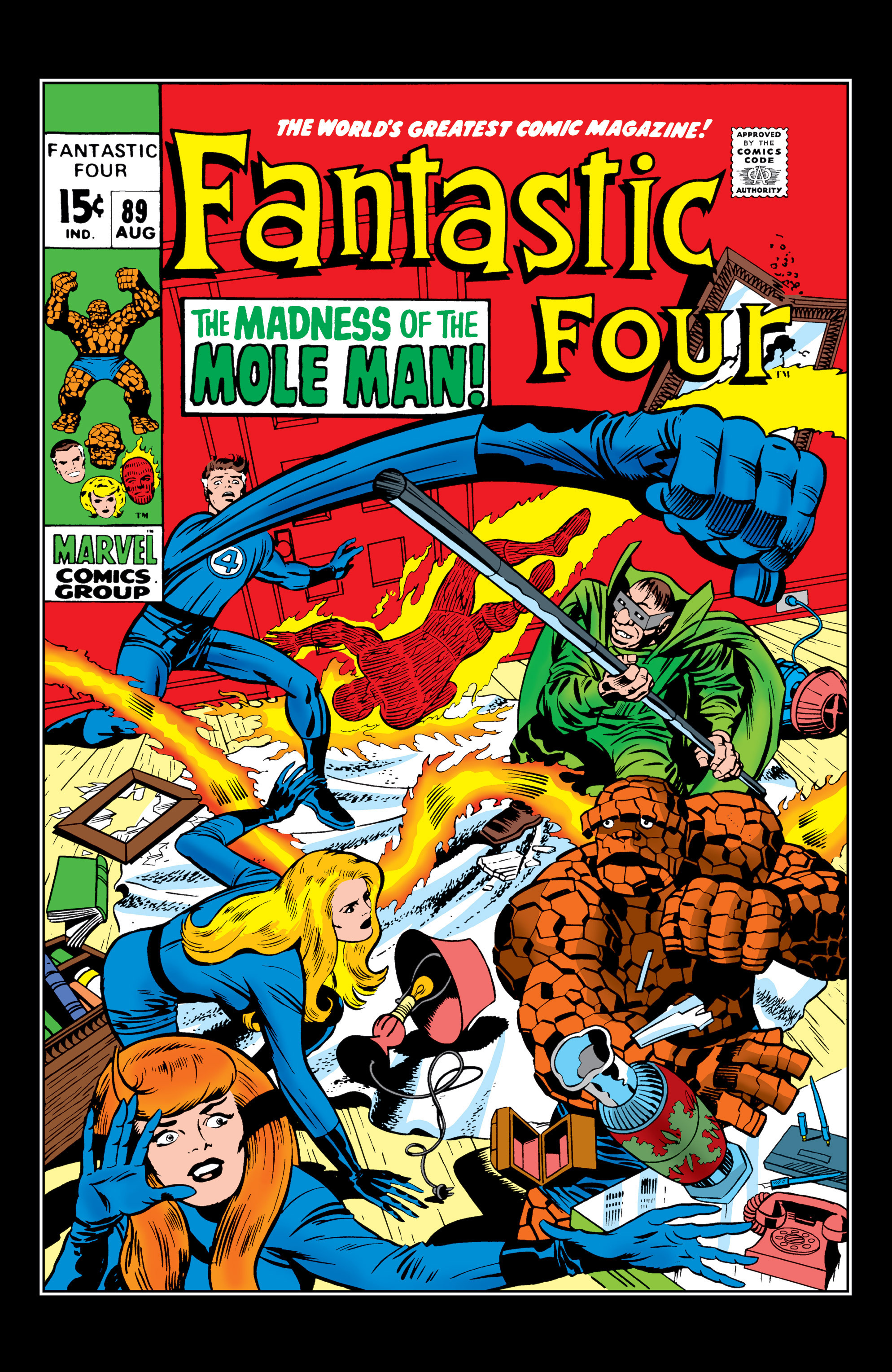 Read online Marvel Masterworks: The Fantastic Four comic -  Issue # TPB 9 (Part 2) - 53