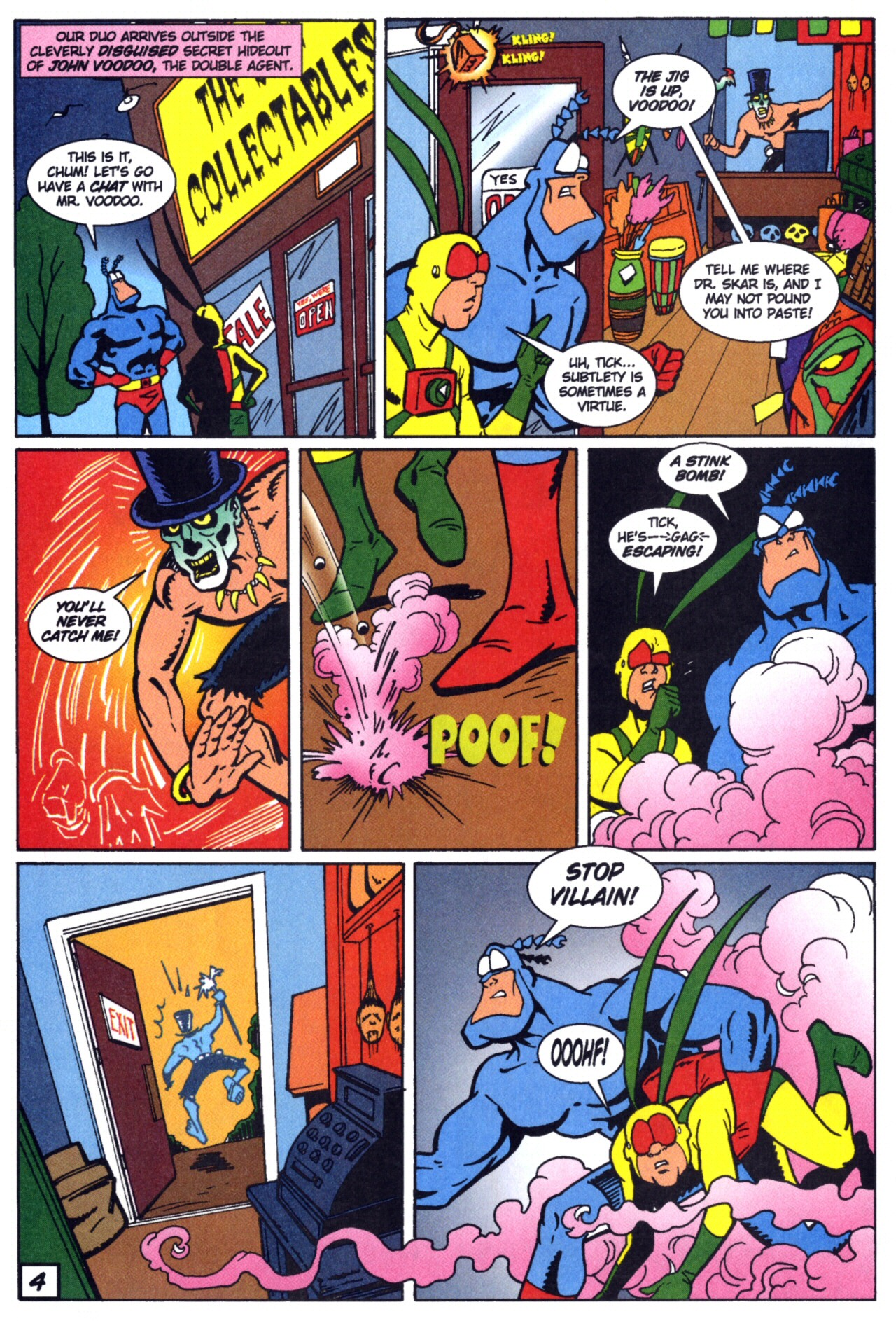 Read online The Tick's Golden Age Comic comic -  Issue #2 - 7