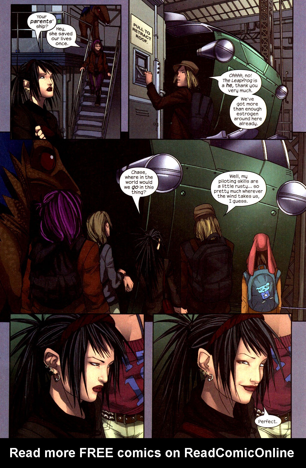 Read online Runaways (2003) comic -  Issue #18 - 22