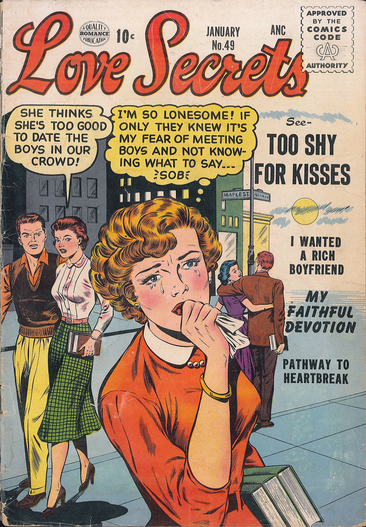 Read online Love Secrets (1953) comic -  Issue #49 - 1