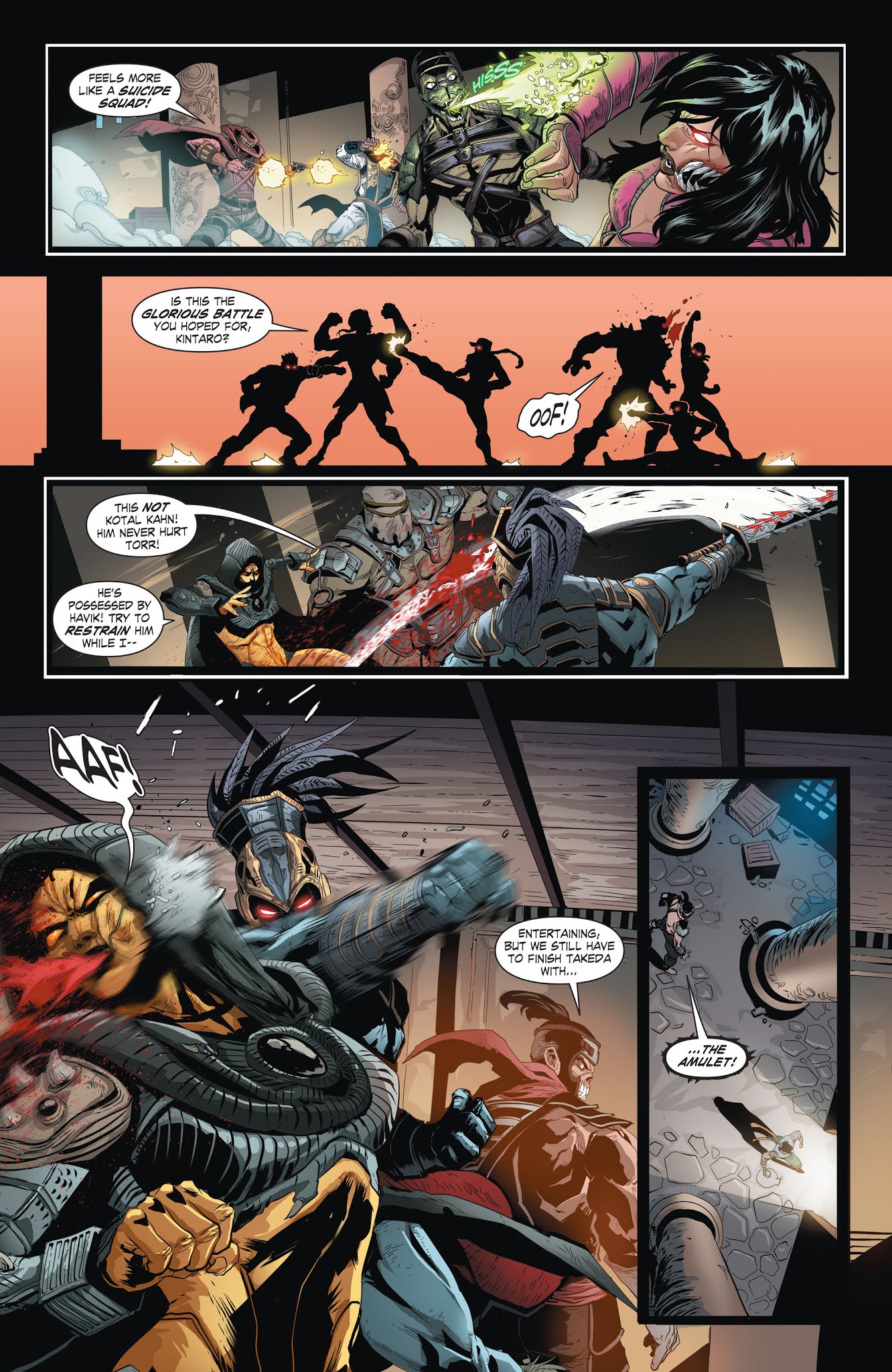 Read online Mortal Kombat X [I] comic -  Issue # _TPB 3 - 82