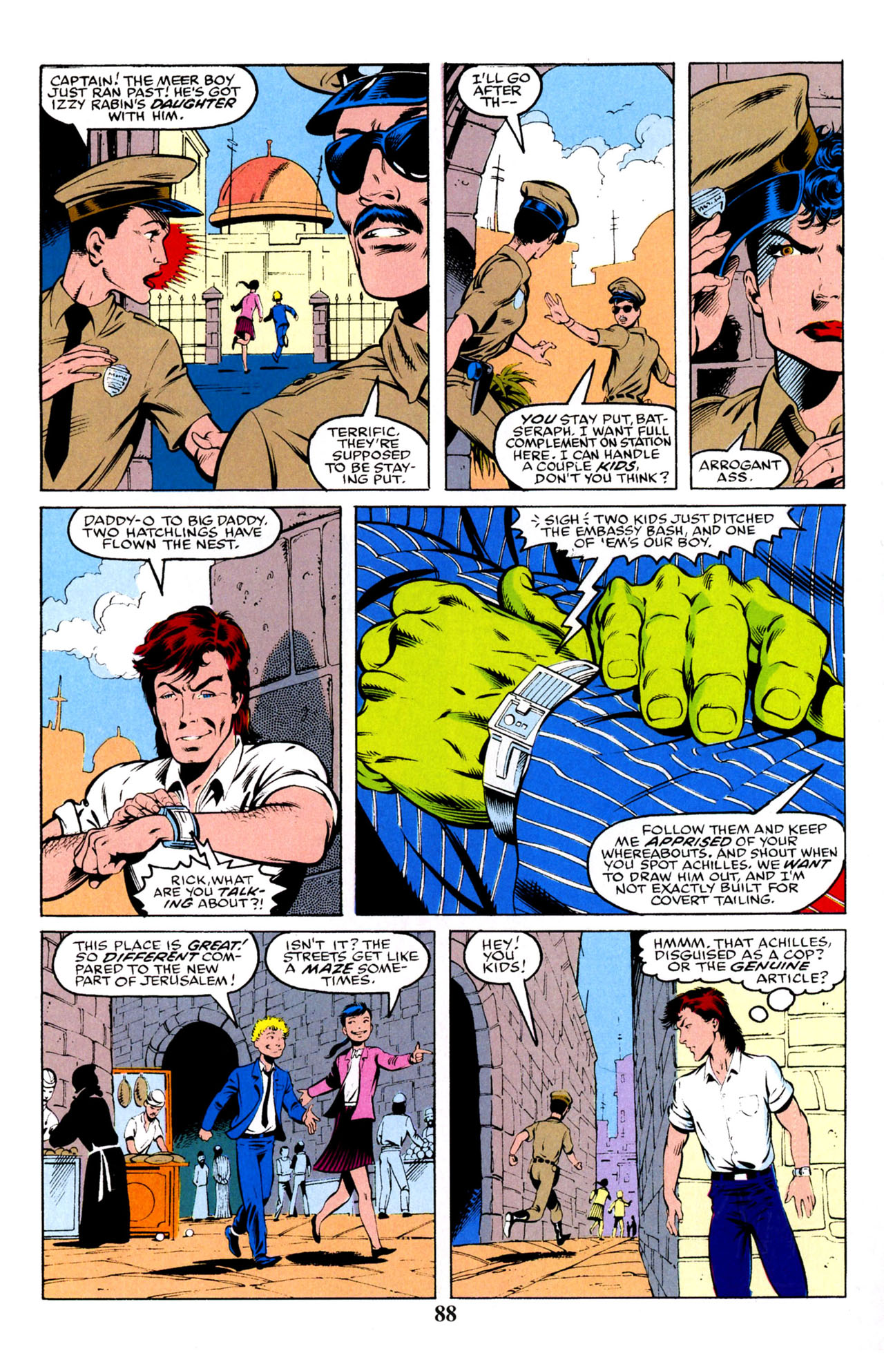 Read online Hulk Visionaries: Peter David comic -  Issue # TPB 7 - 87