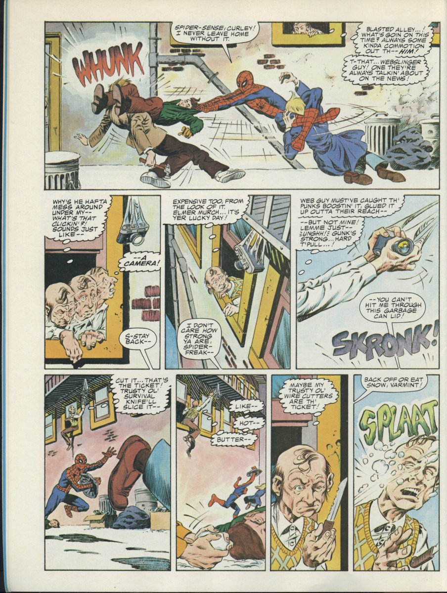 Read online Marvel Graphic Novel comic -  Issue #22 - Spider-Man - Hooky - 6