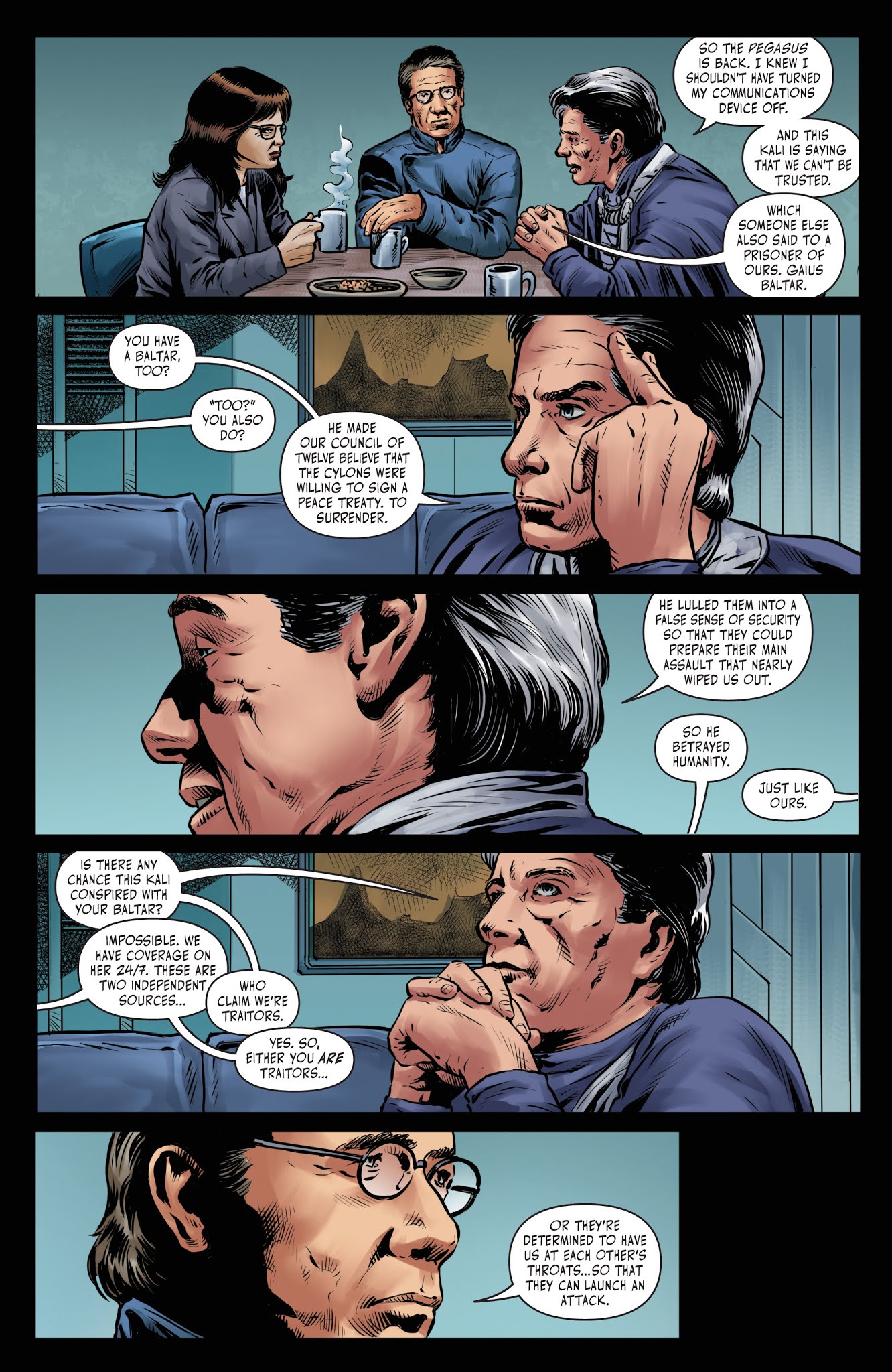 Read online Battlestar Galactica BSG vs. BSG comic -  Issue # _TPB (Part 1) - 86