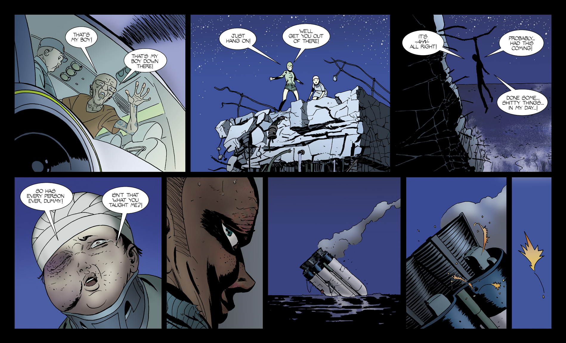 Read online The Private Eye comic -  Issue # _TPB 2 - 123