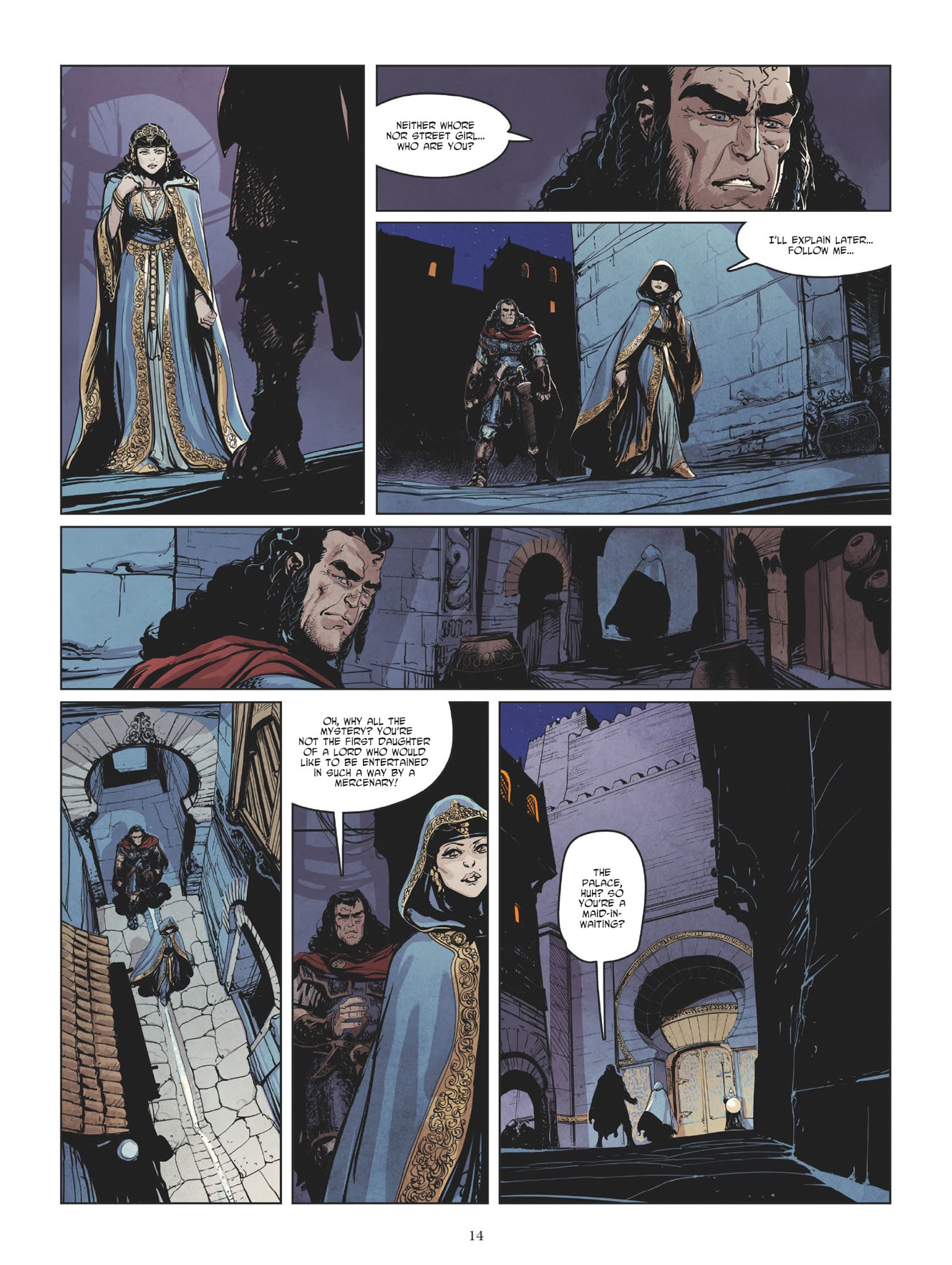 Read online Conan le Cimmérien - La Reine de la côte noire comic -  Issue #2 - 14