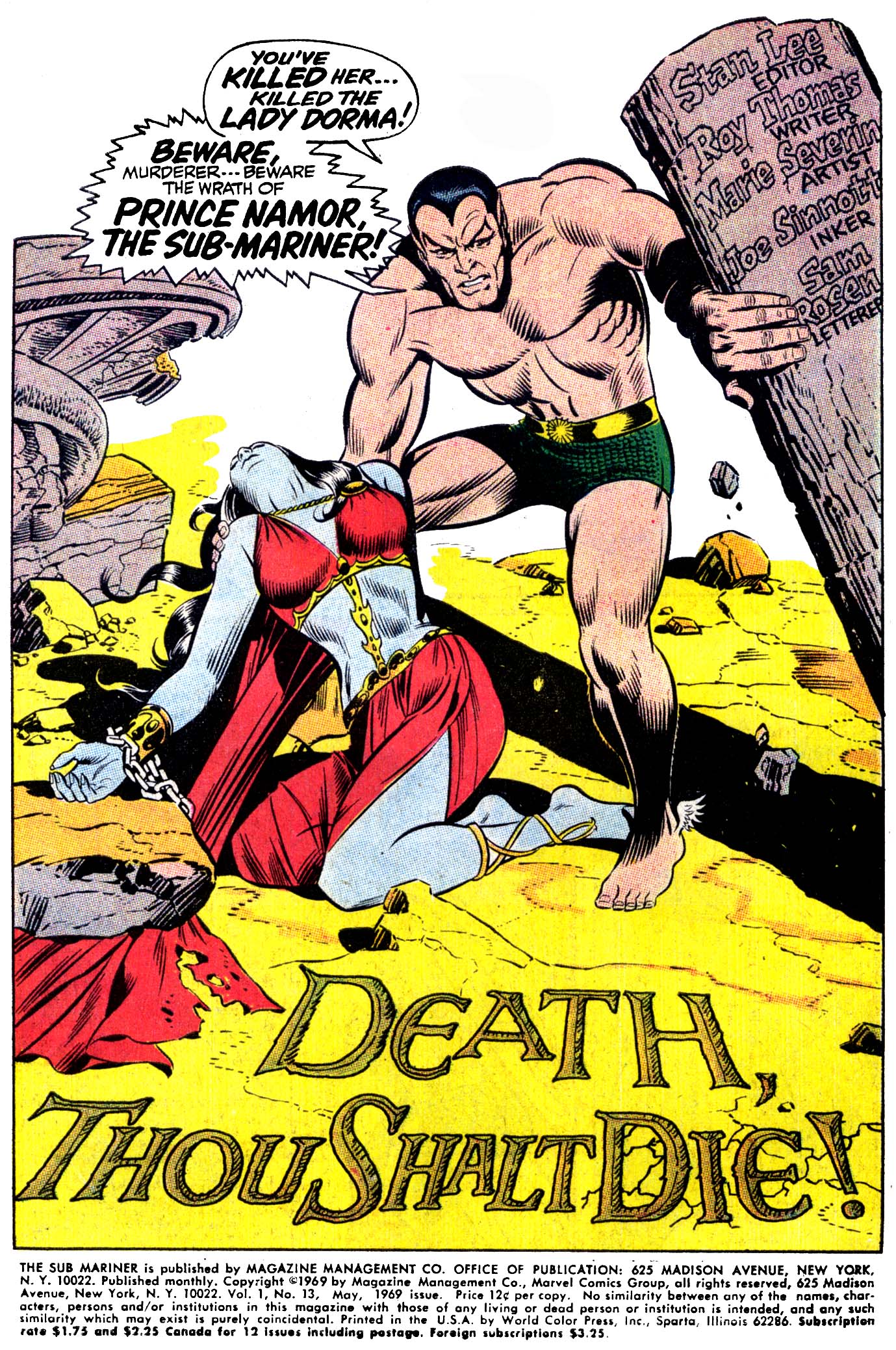 Read online The Sub-Mariner comic -  Issue #13 - 2