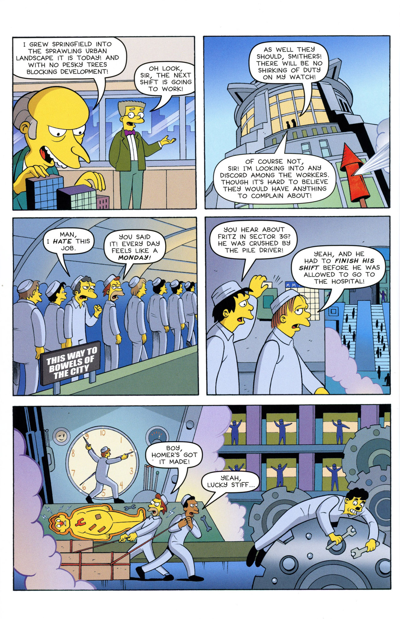 Read online Treehouse of Horror comic -  Issue #21 - 34