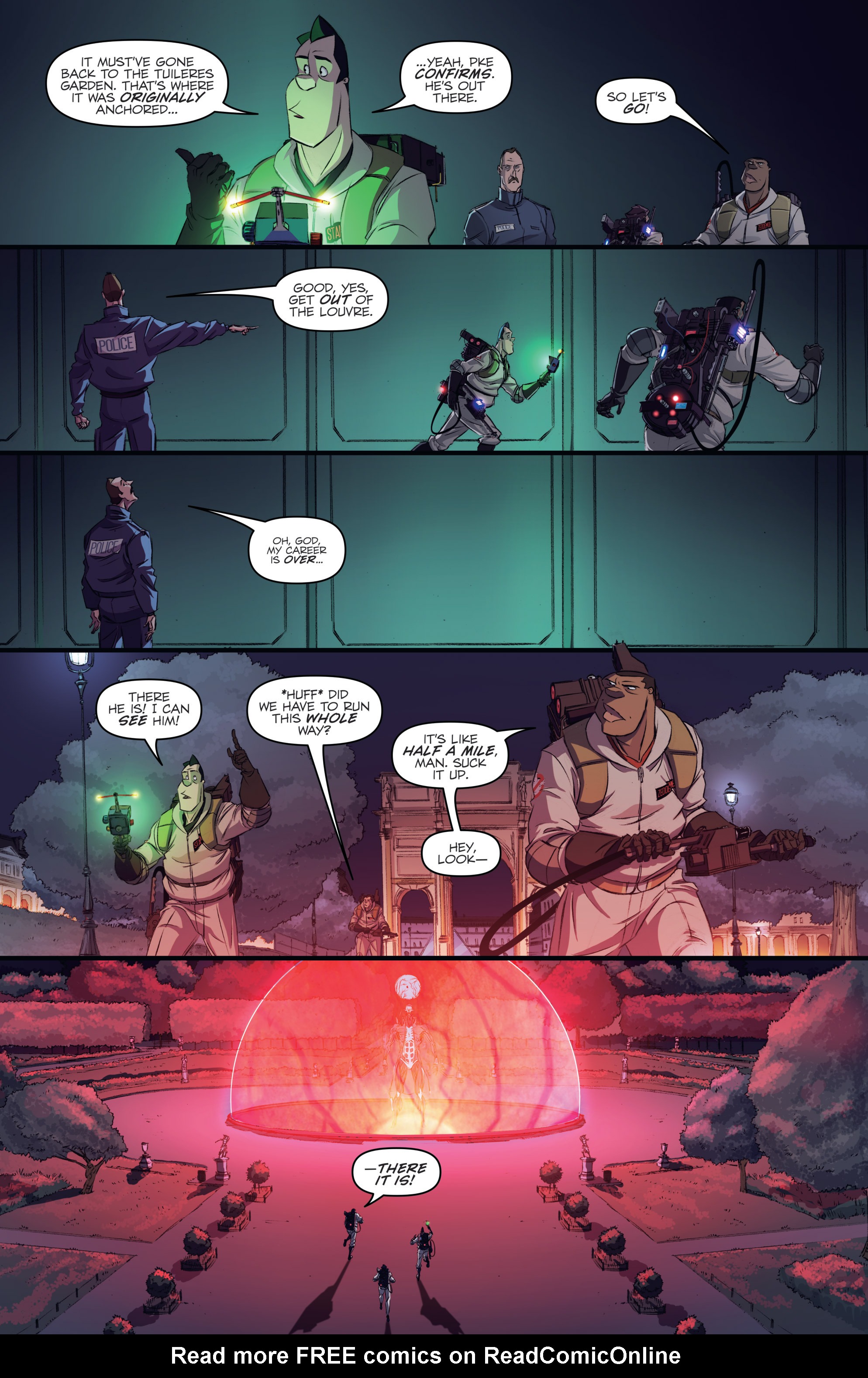 Read online Ghostbusters: International comic -  Issue #5 - 18