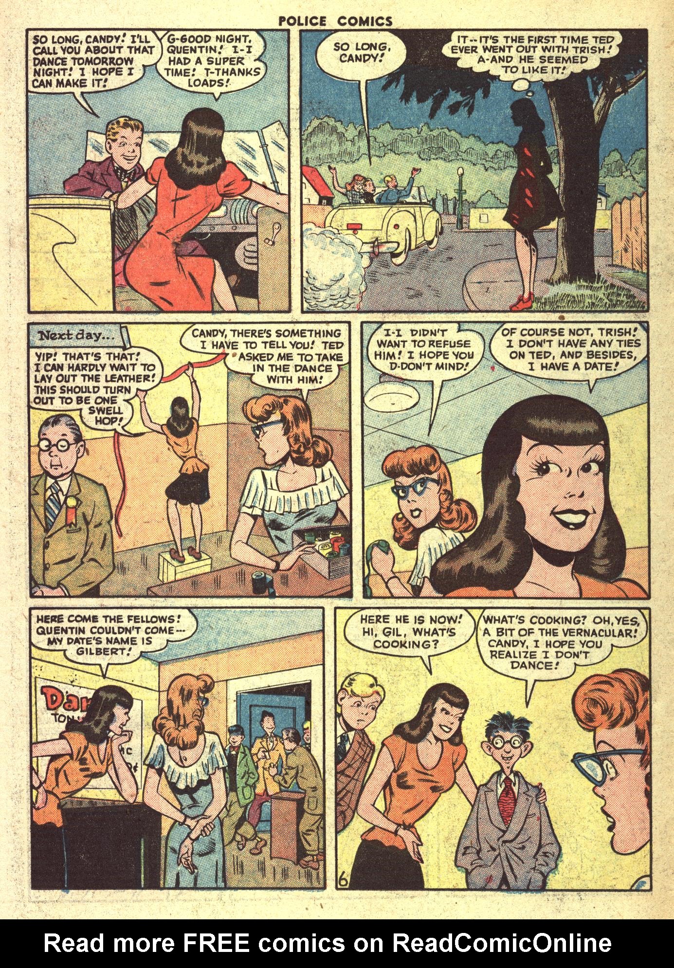 Read online Police Comics comic -  Issue #65 - 42