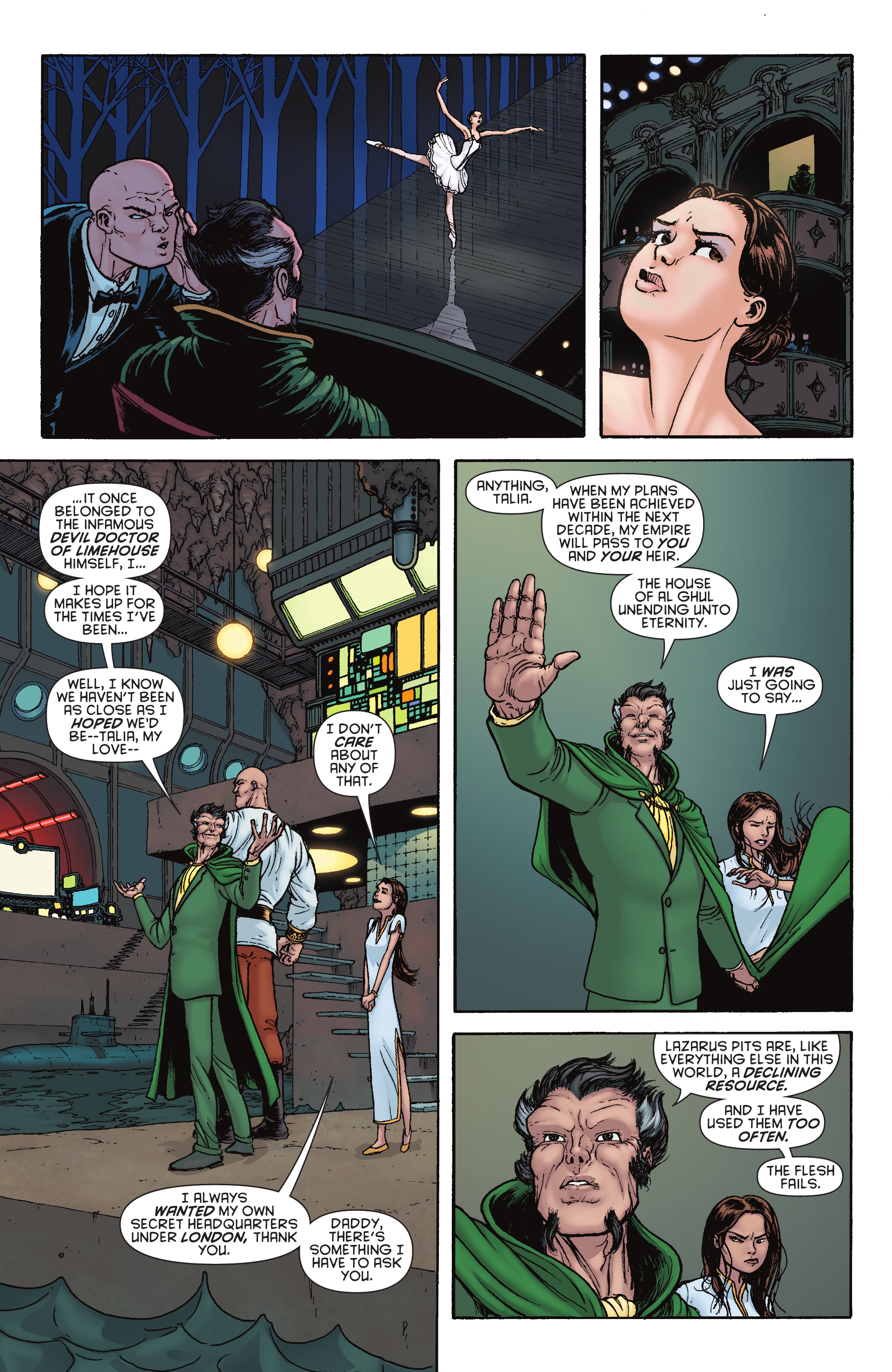 Read online Batman Arkham: Talia al Ghul comic -  Issue # TPB (Part 2) - 128