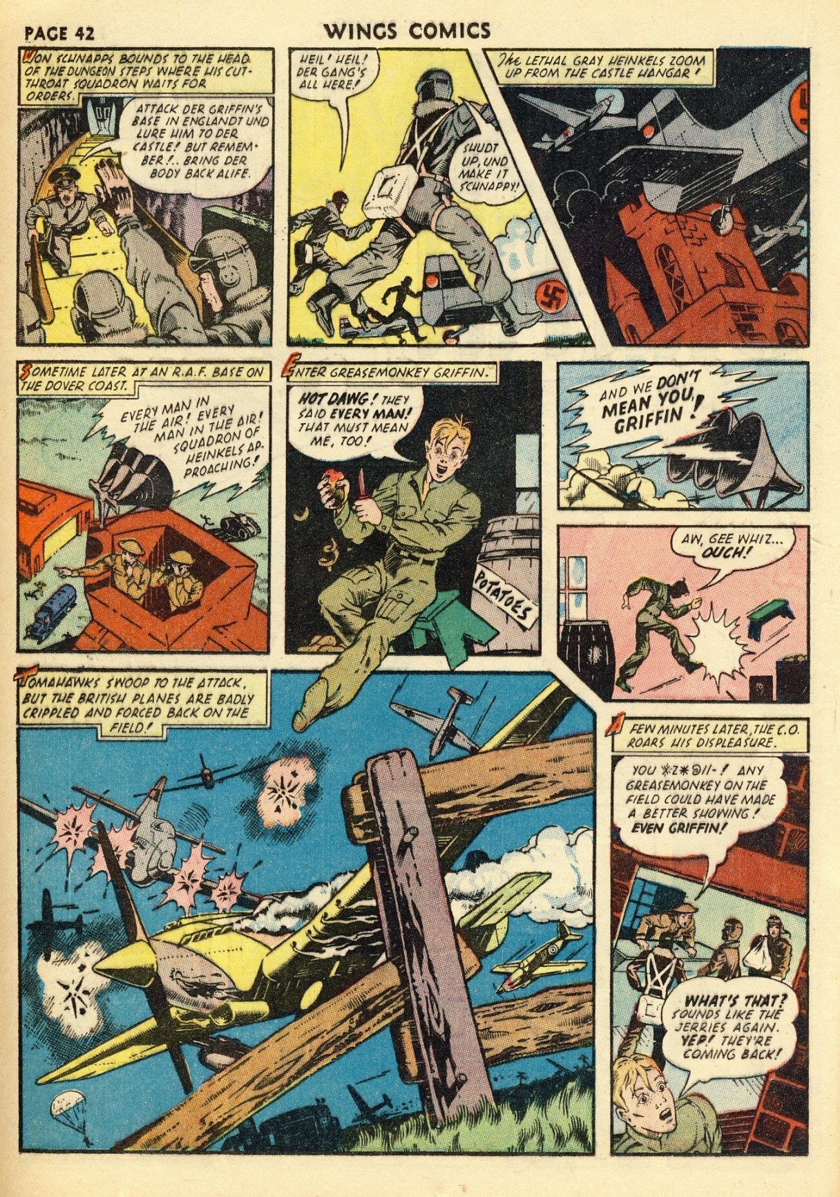 Read online Wings Comics comic -  Issue #23 - 44