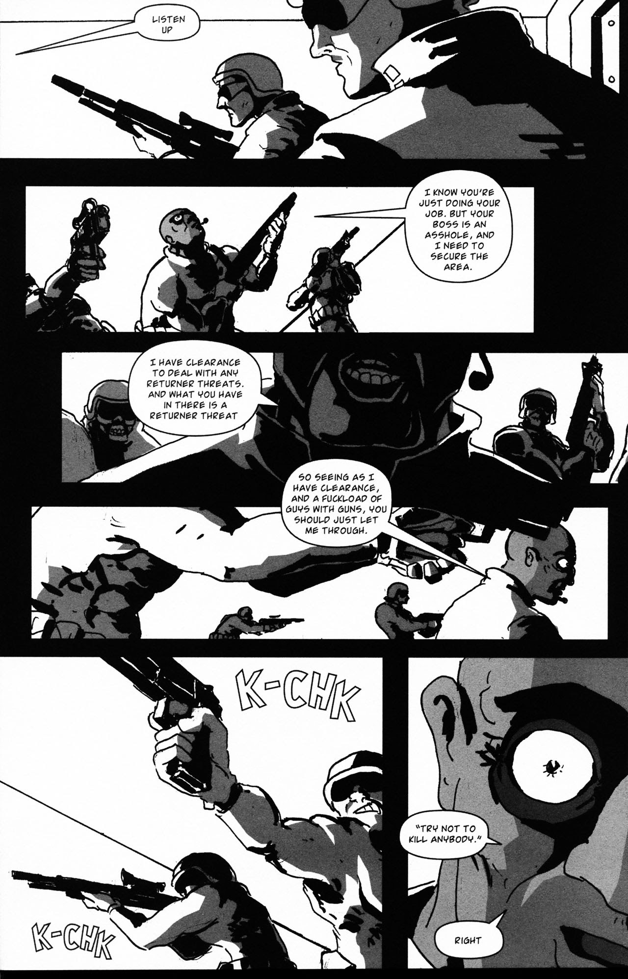 Read online Dead Eyes Open comic -  Issue #6 - 16